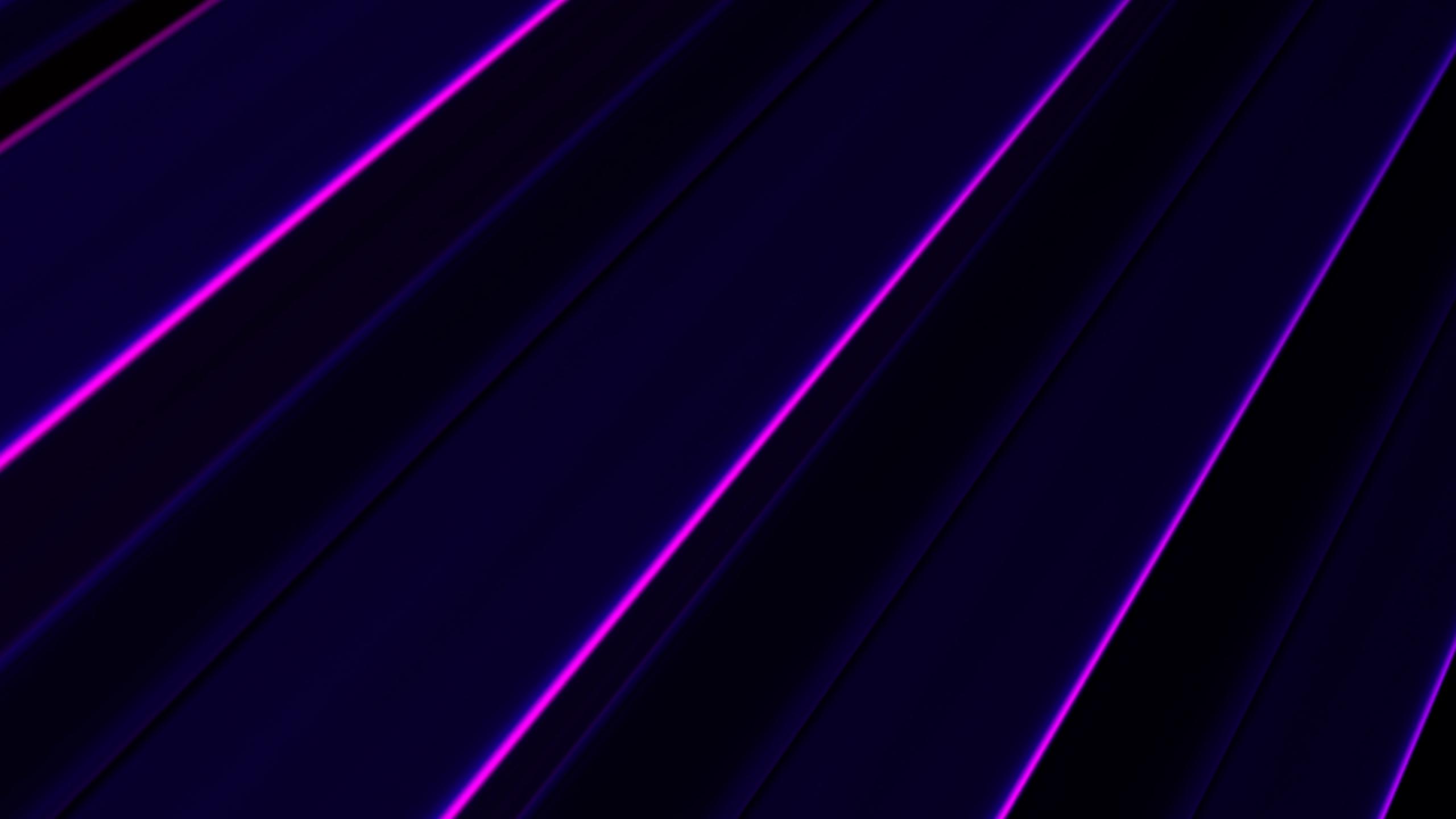 2560x1440 Purple Neon Wallpaper