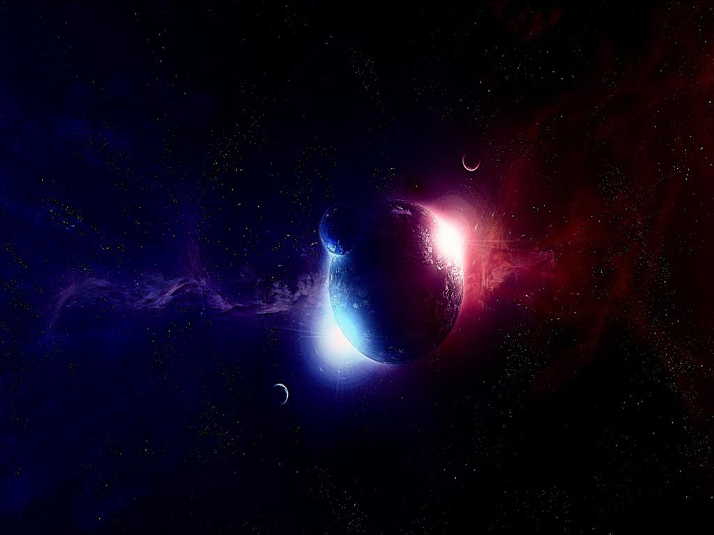 1024x768 Most viewed Red Light Blue wallpaperK Wallpaper