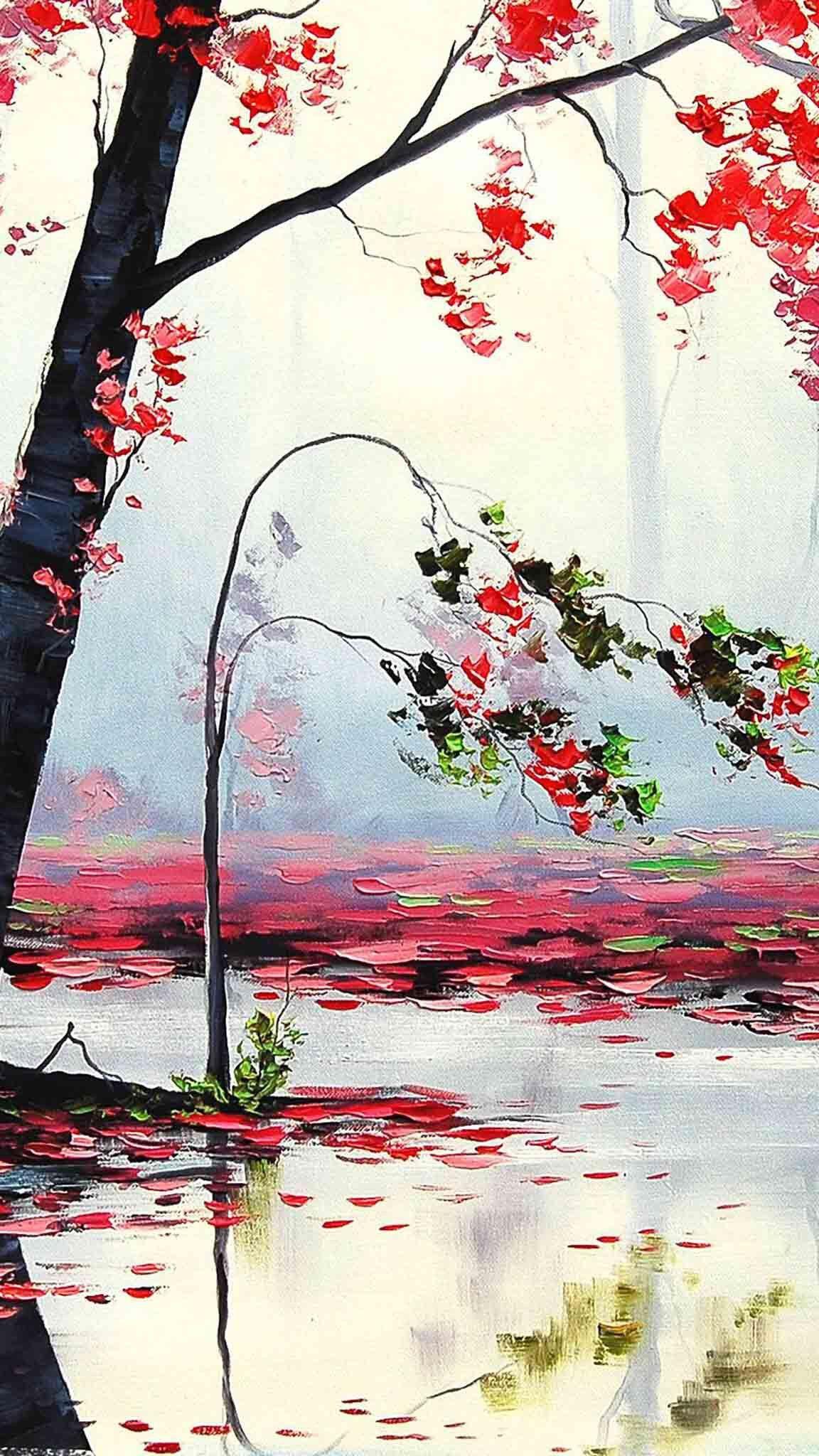 1152x2048 Asian Art Wallpaper