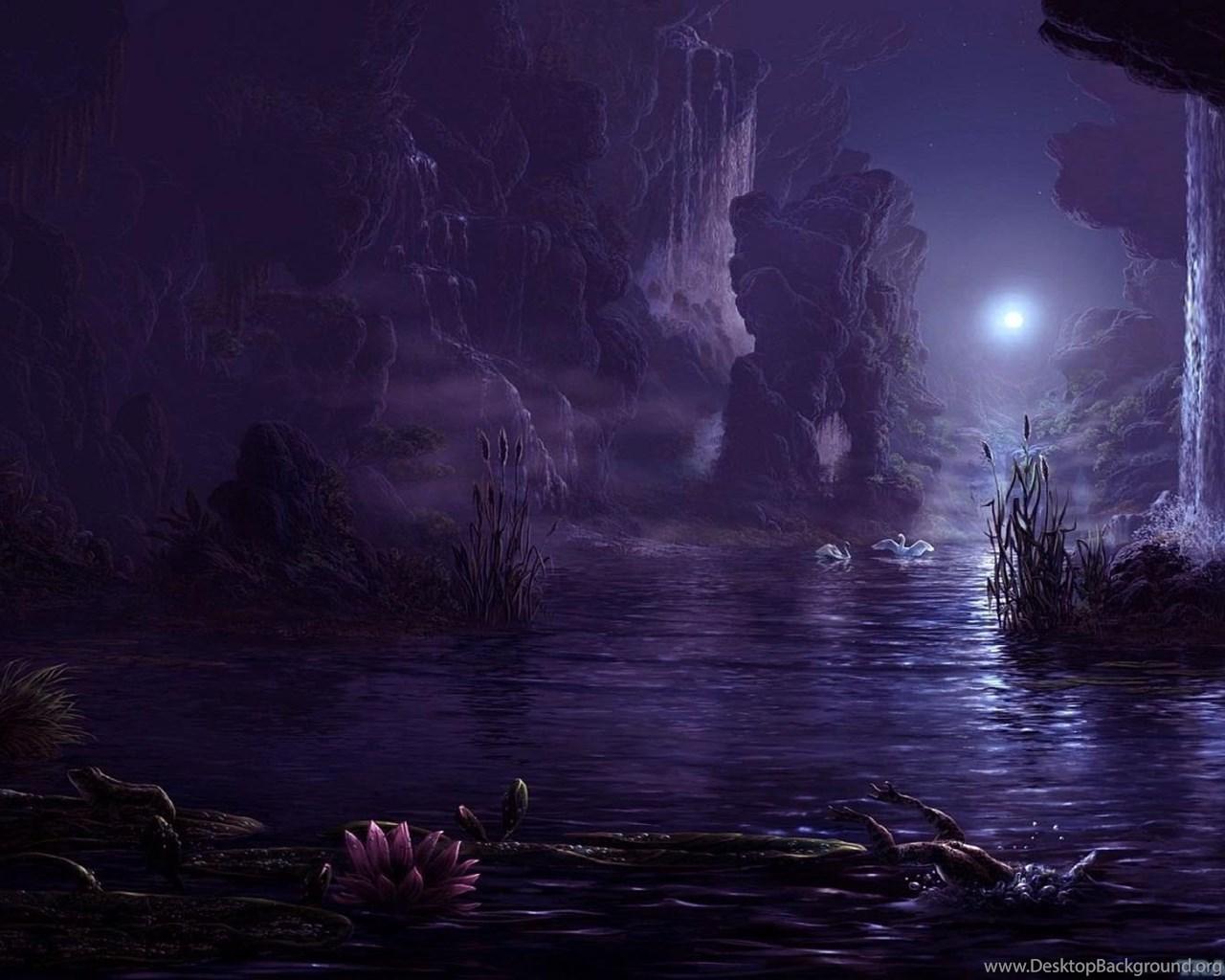 1280x1024 Amazing Dark Nature Wallpaper Desktop Background