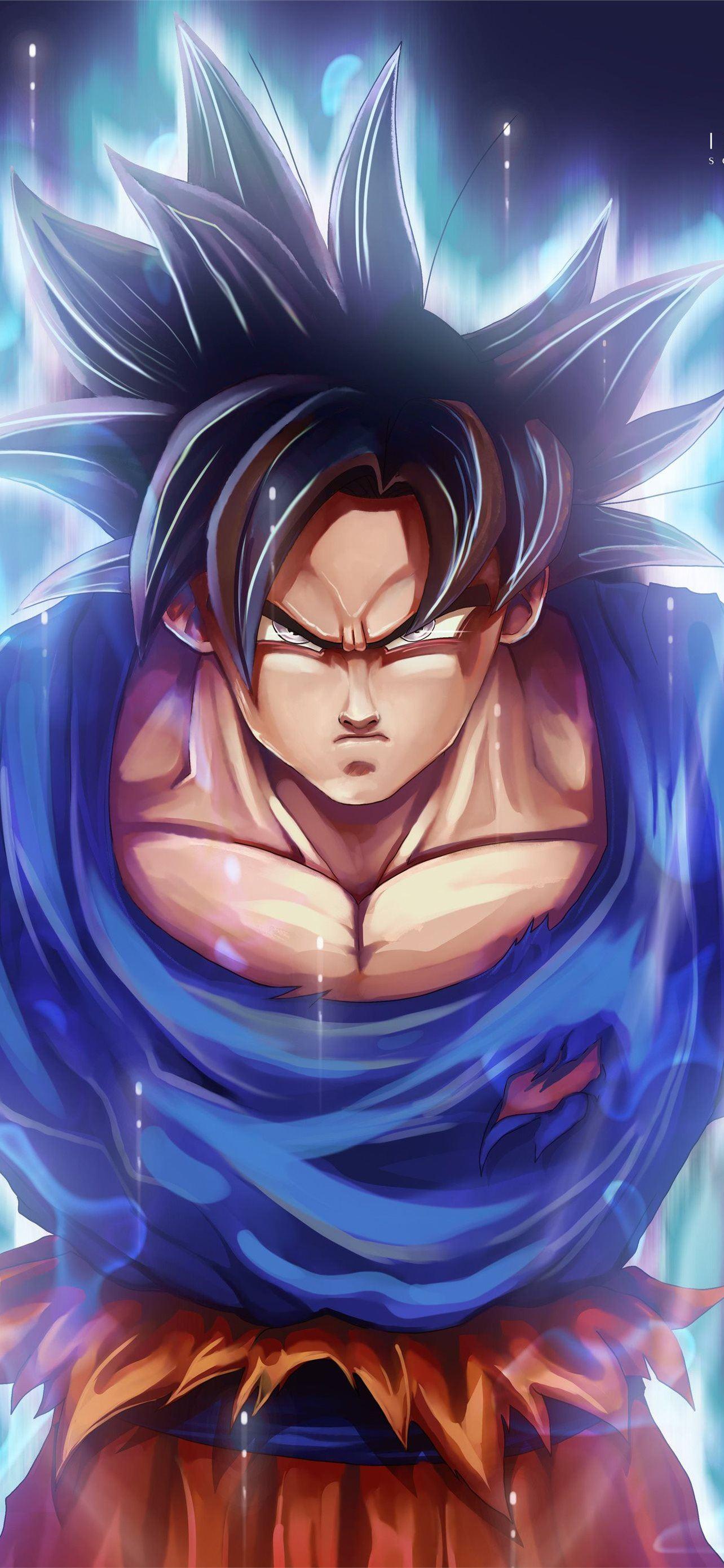 1284x2778 Badass Goku Ultra Instinct iPhone iPhone Wallpaper Free Download