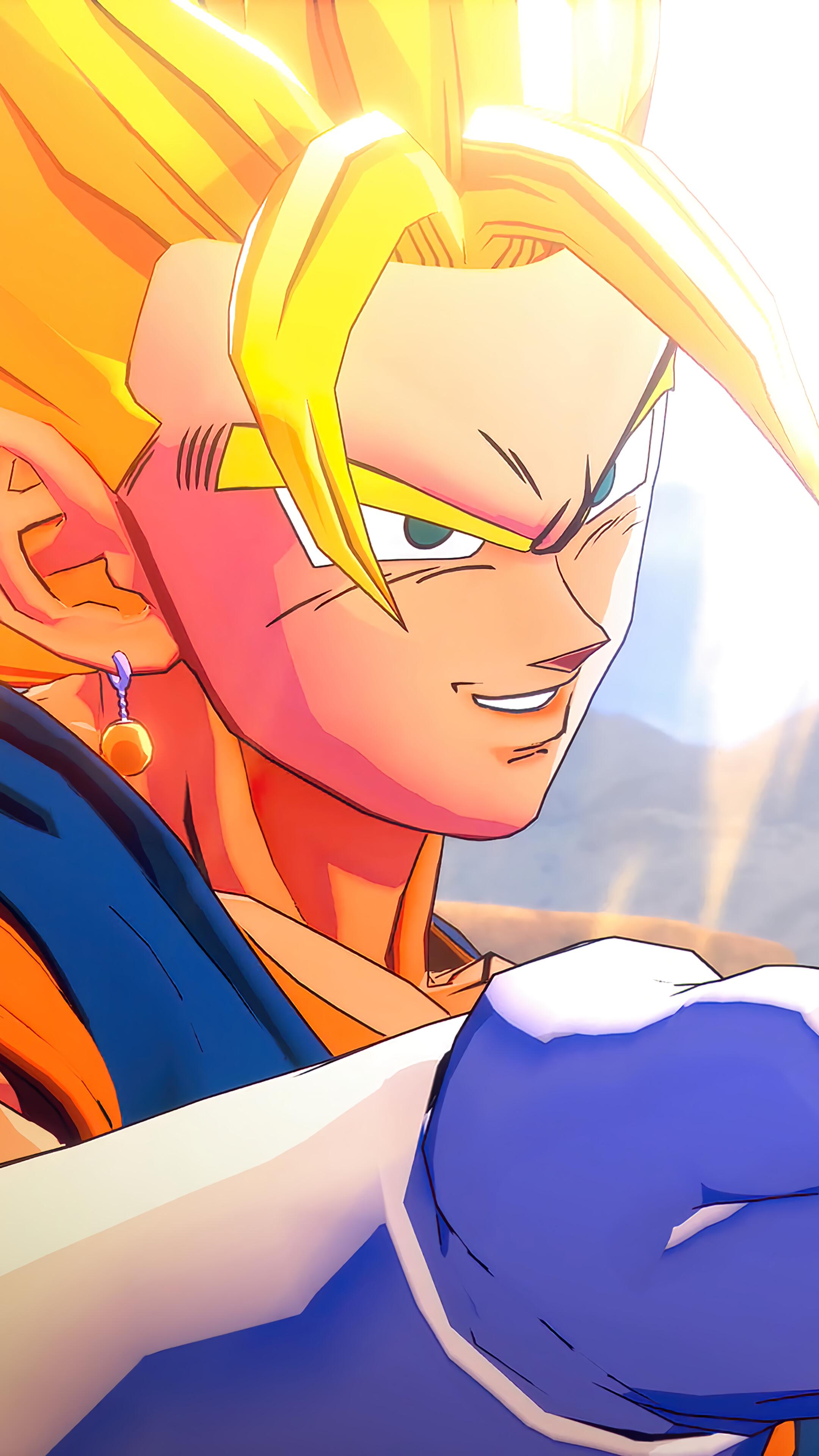 2160x3840 Dragon Ball Z Kakarot, Vegito, Super Saiyan, 4K phone HD Wallpaper, Image, Background, Photo and Picture. Mocah HD Wallpaper