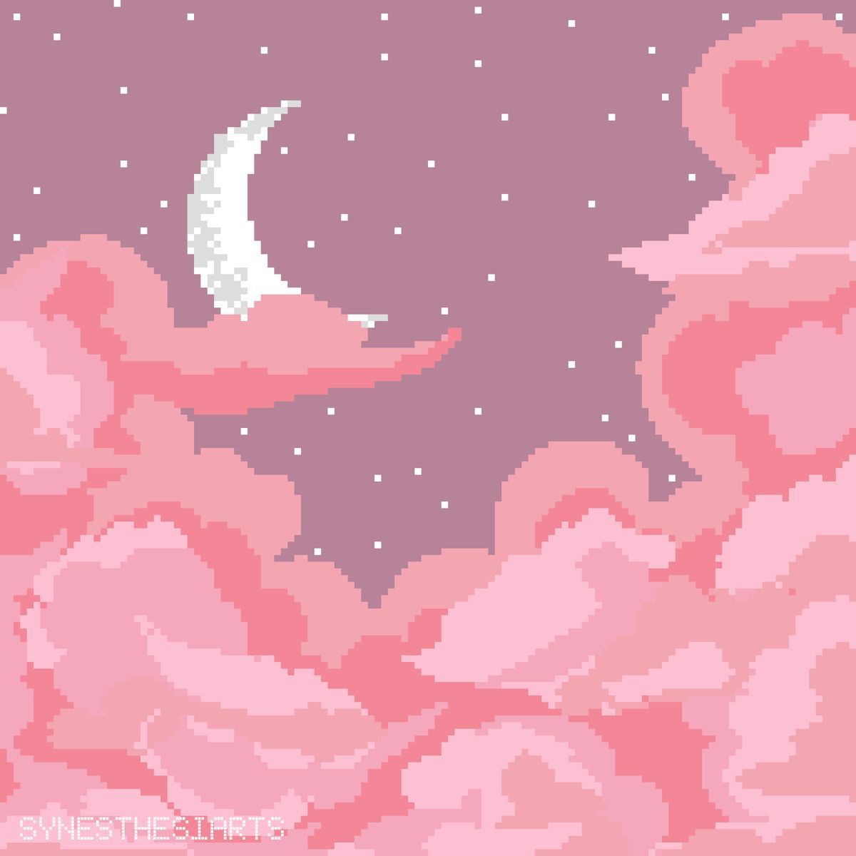 Pink Pixel Art Wallpapers - Top Free Pink Pixel Art Backgrounds ...