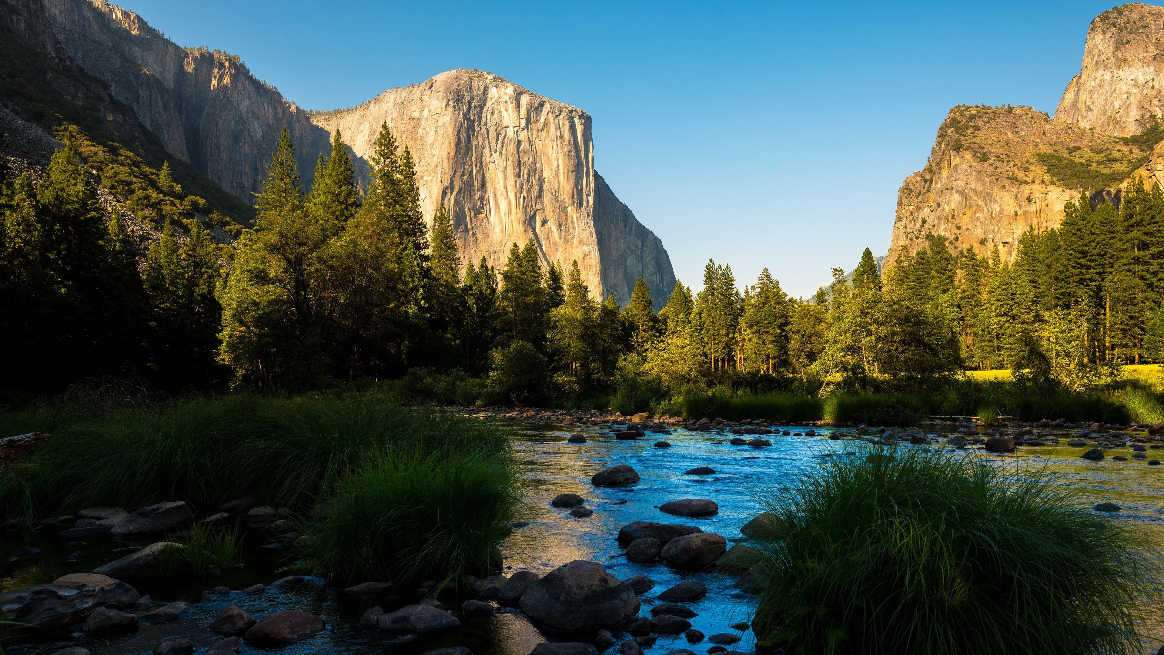 3840x2160 4k HD Wallpaper National Park, Yosemite Valley HD Wallpaper