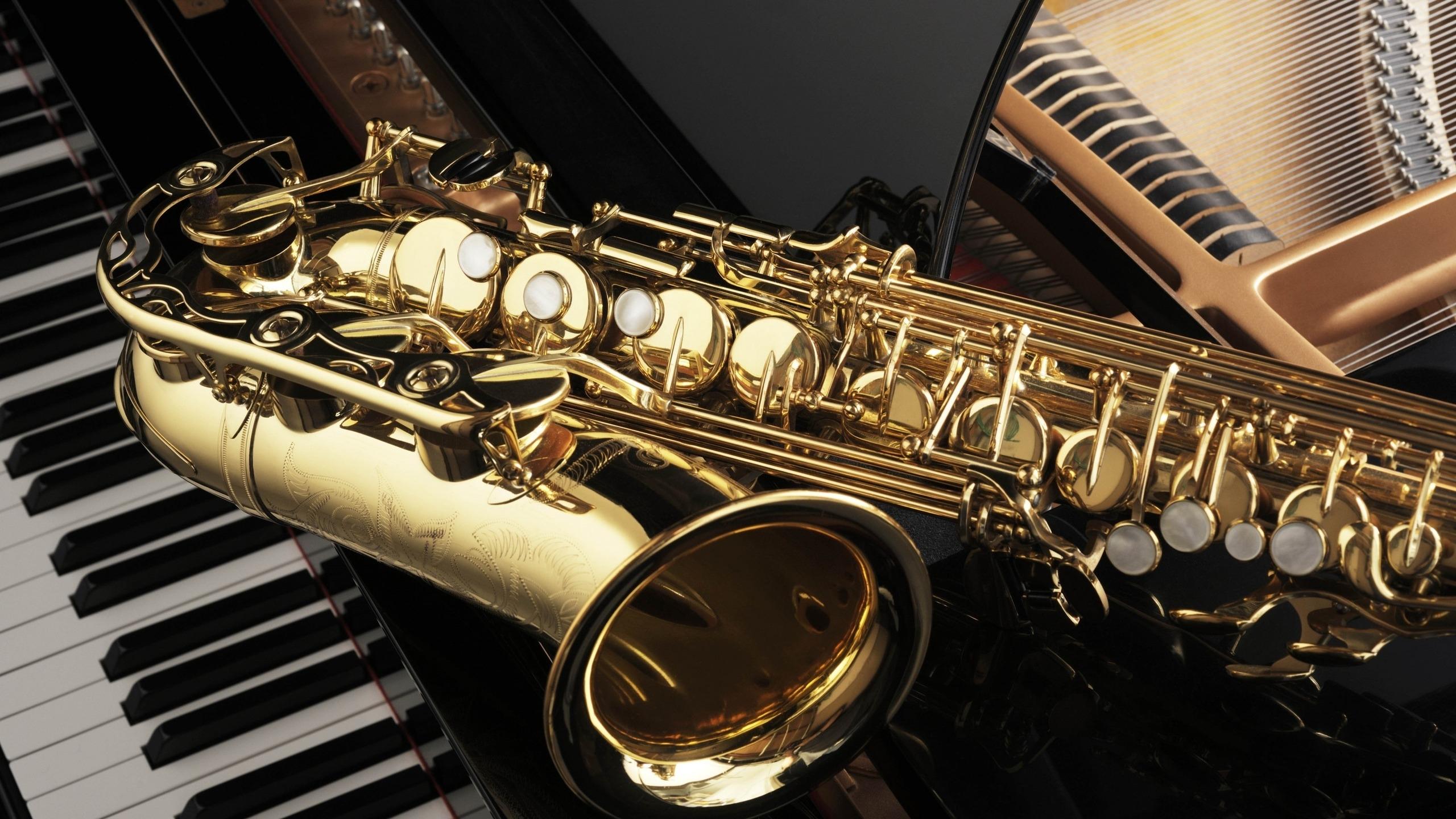 2560x1440 Saxophone And Piano For Hdtv Resolution