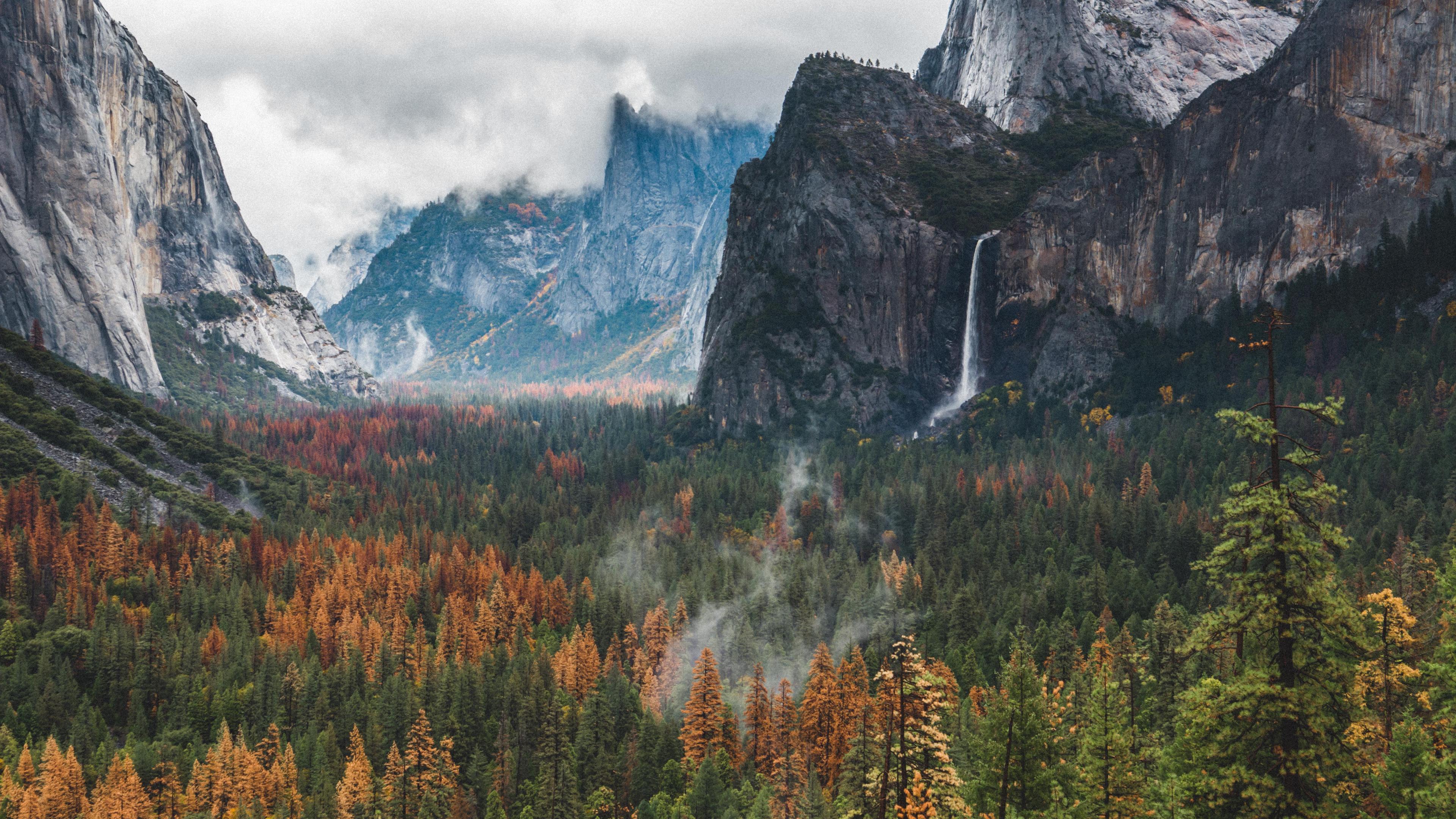 3840x2160 Desktop Wallpaper Yosemite National Park, HD Image, Picture, Background, Fcf7ql