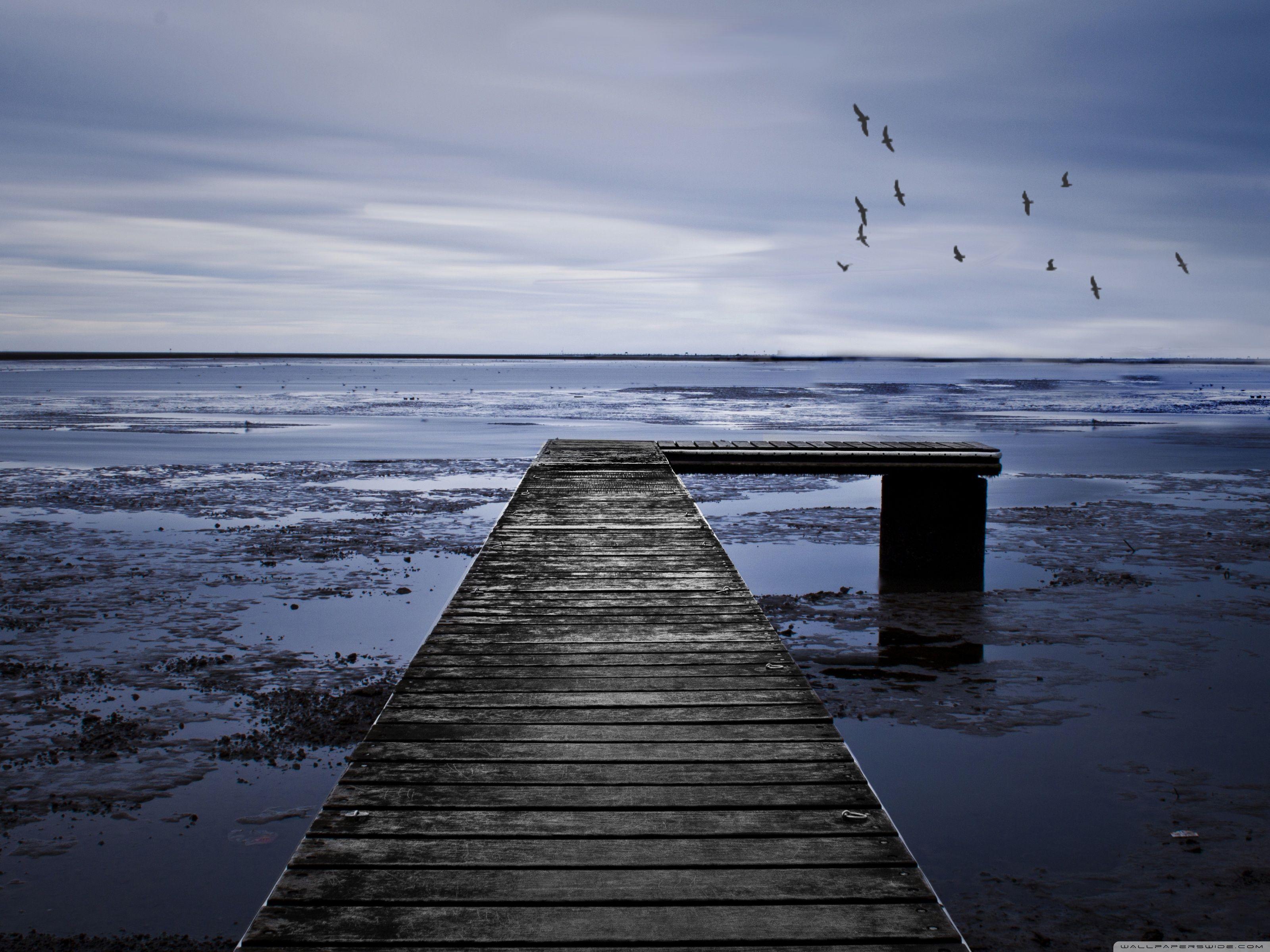 3200x2400 Wooden Pontoon ❤ 4K HD Desktop Wallpaper for • Dual Monitor