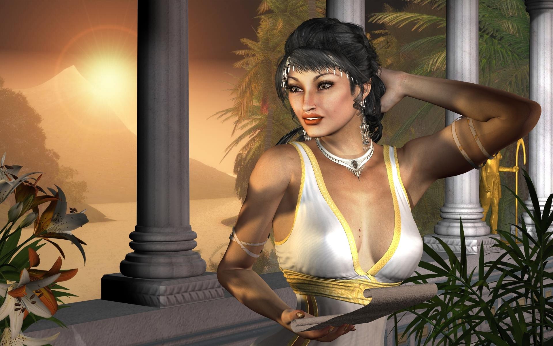 1920x1200 Fantasy Women HD Wallpaper