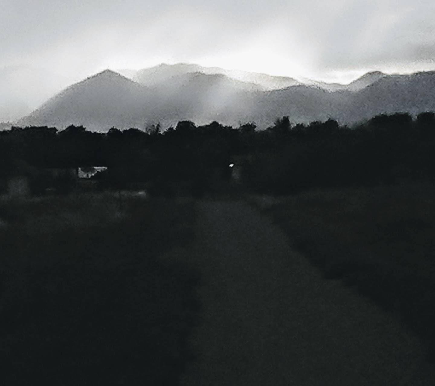 1440x1280 Misty mountains Wallpaper