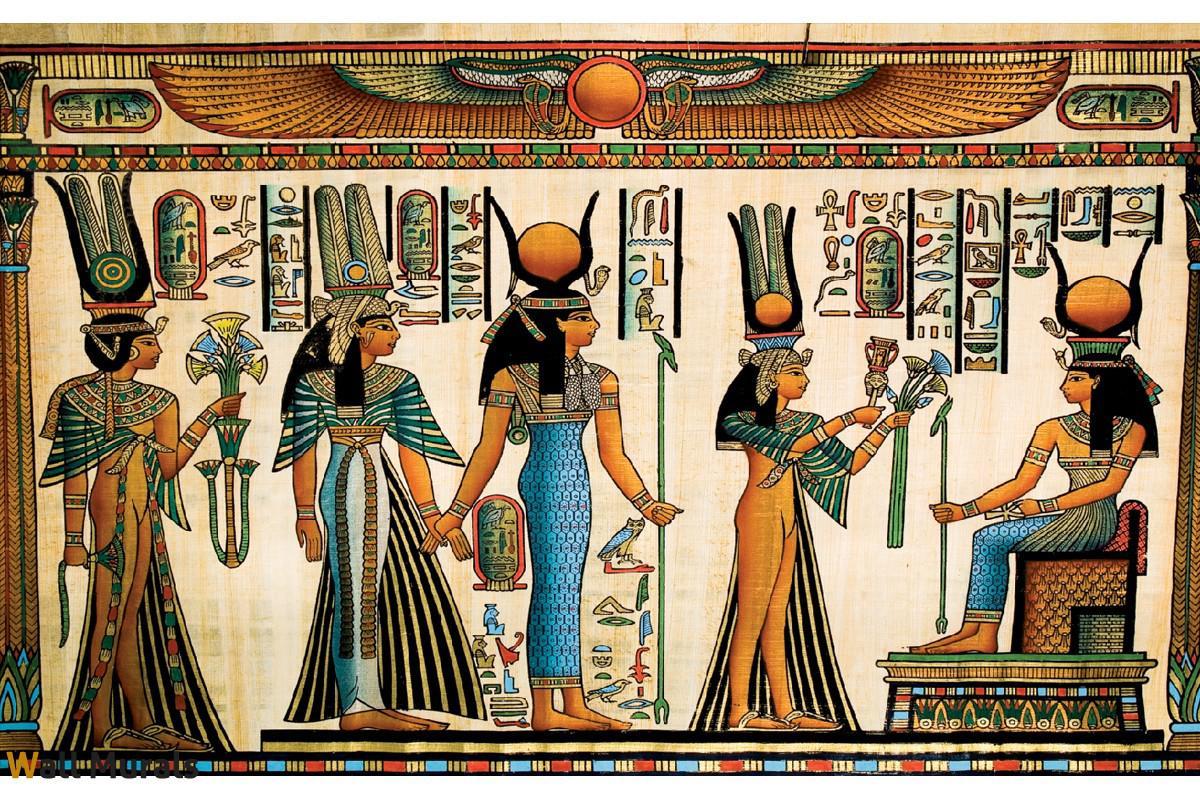 1200x800 Egyptian murals Wallpaper