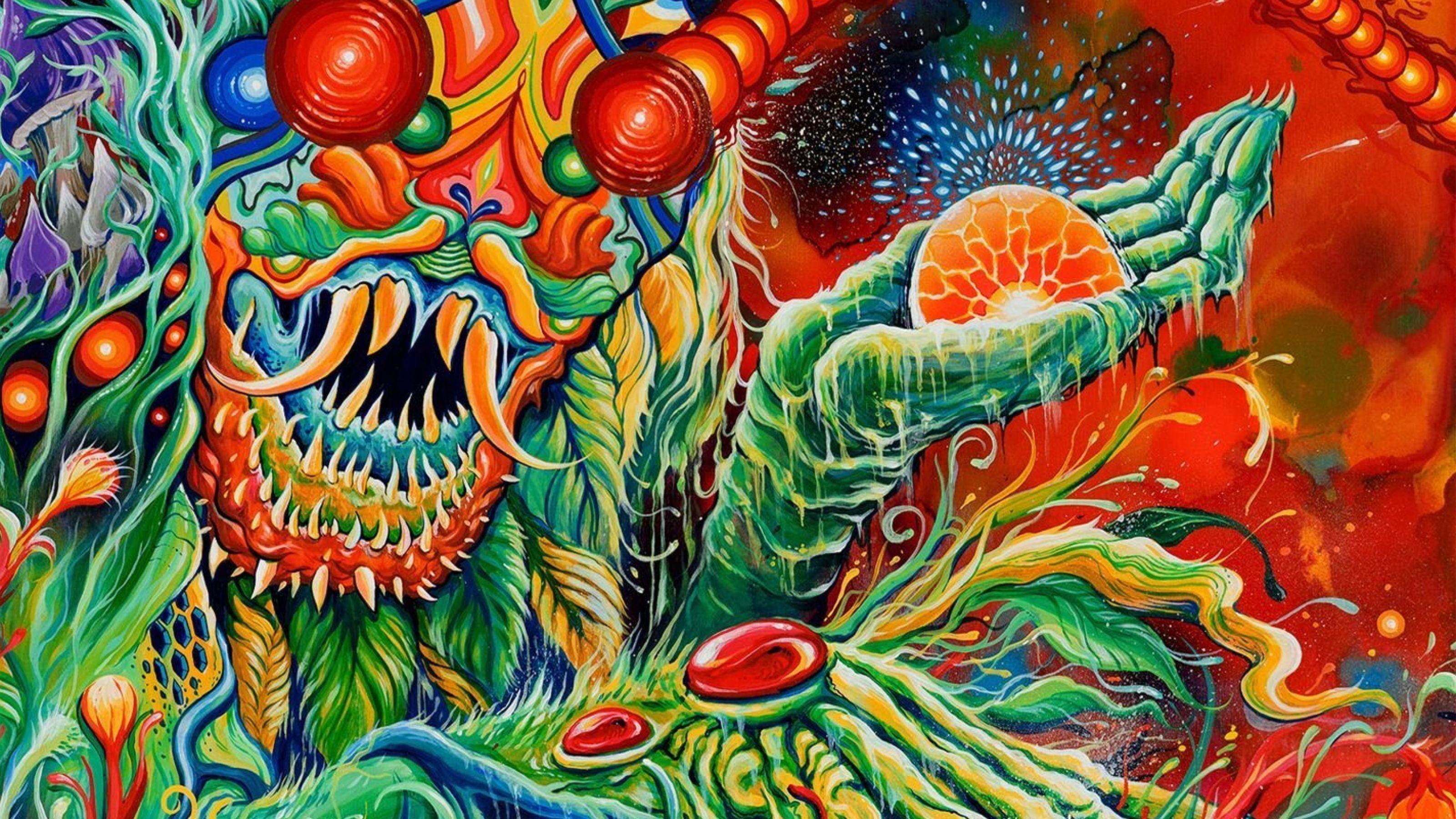 3200x1800 Once More 'Round the Sun. Mastodon [3200x1800]