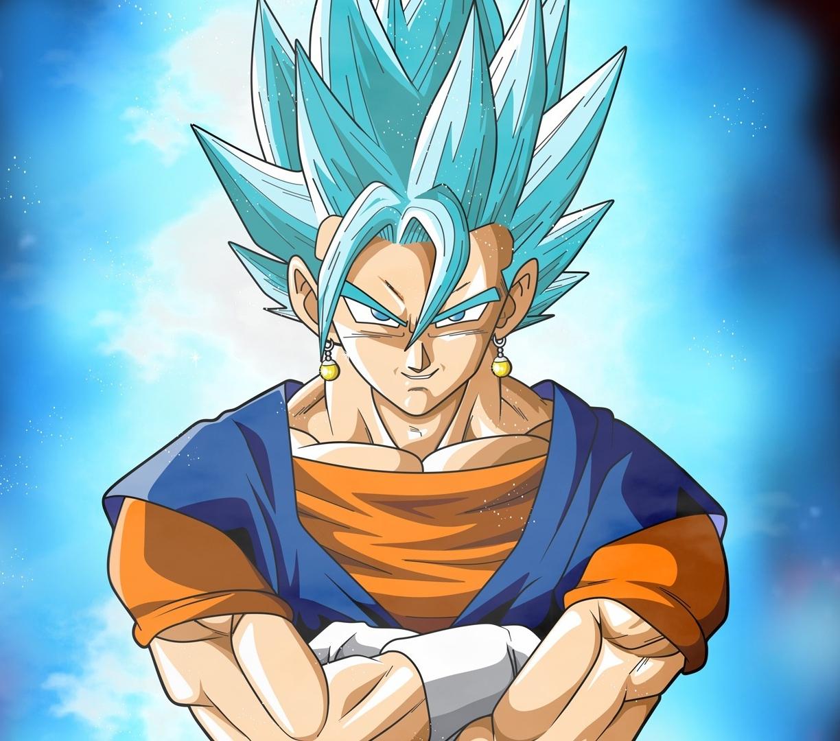 1224x1080 Desktop wallpaper vegito, dragon ball, confident, anime boy, HD image, picture, background, e102a8
