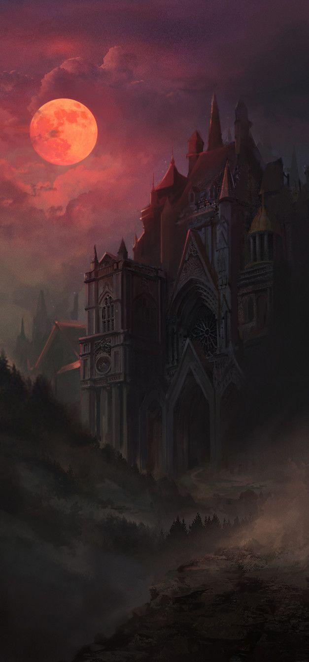 627x1344 Gothic castle, Lana Monad. Fantasy castle, Gothic image, Gothic castle fantasy
