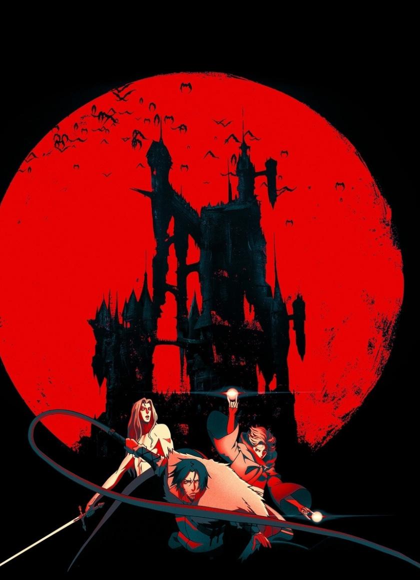 840x1160 Castlevania, Netflix Show, Dark, Castle, Poster, Wallpaper Netflix Wallpaper iPhone