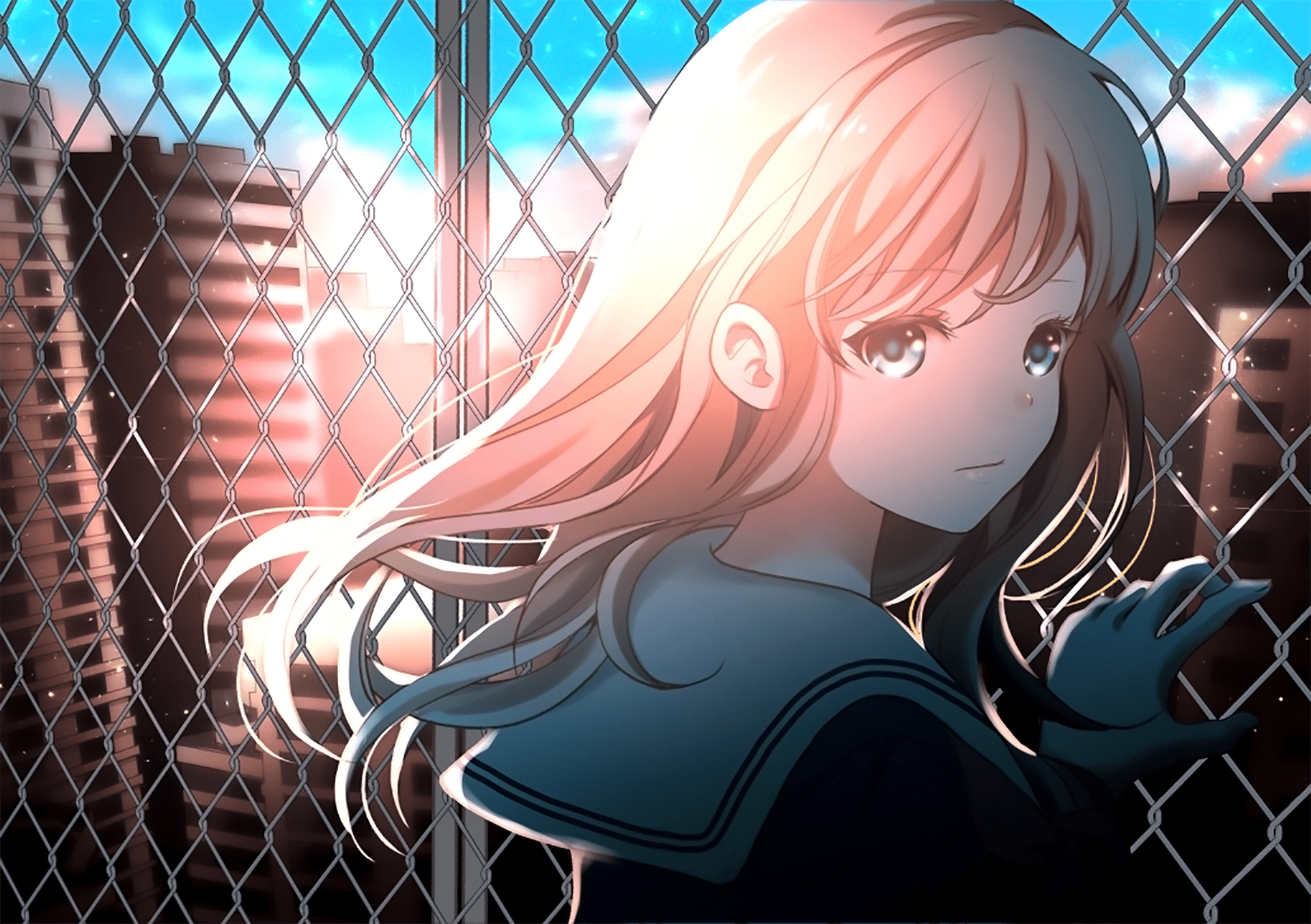 Blue Eyes Anime Girl Wallpapers Top Free Blue Eyes Anime Girl