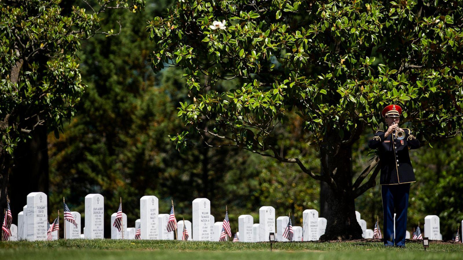 1600x900 Arlington National Cemetery Continuing Military Funerals Amid COVID 19 Spread