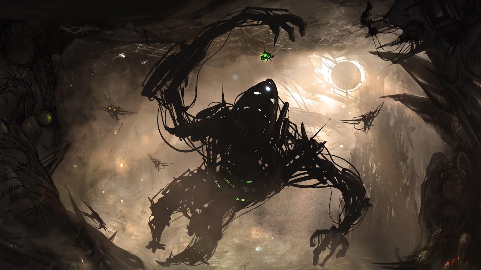 1600x900 Sci Fi Robot Wallpaper and Background Imagex900