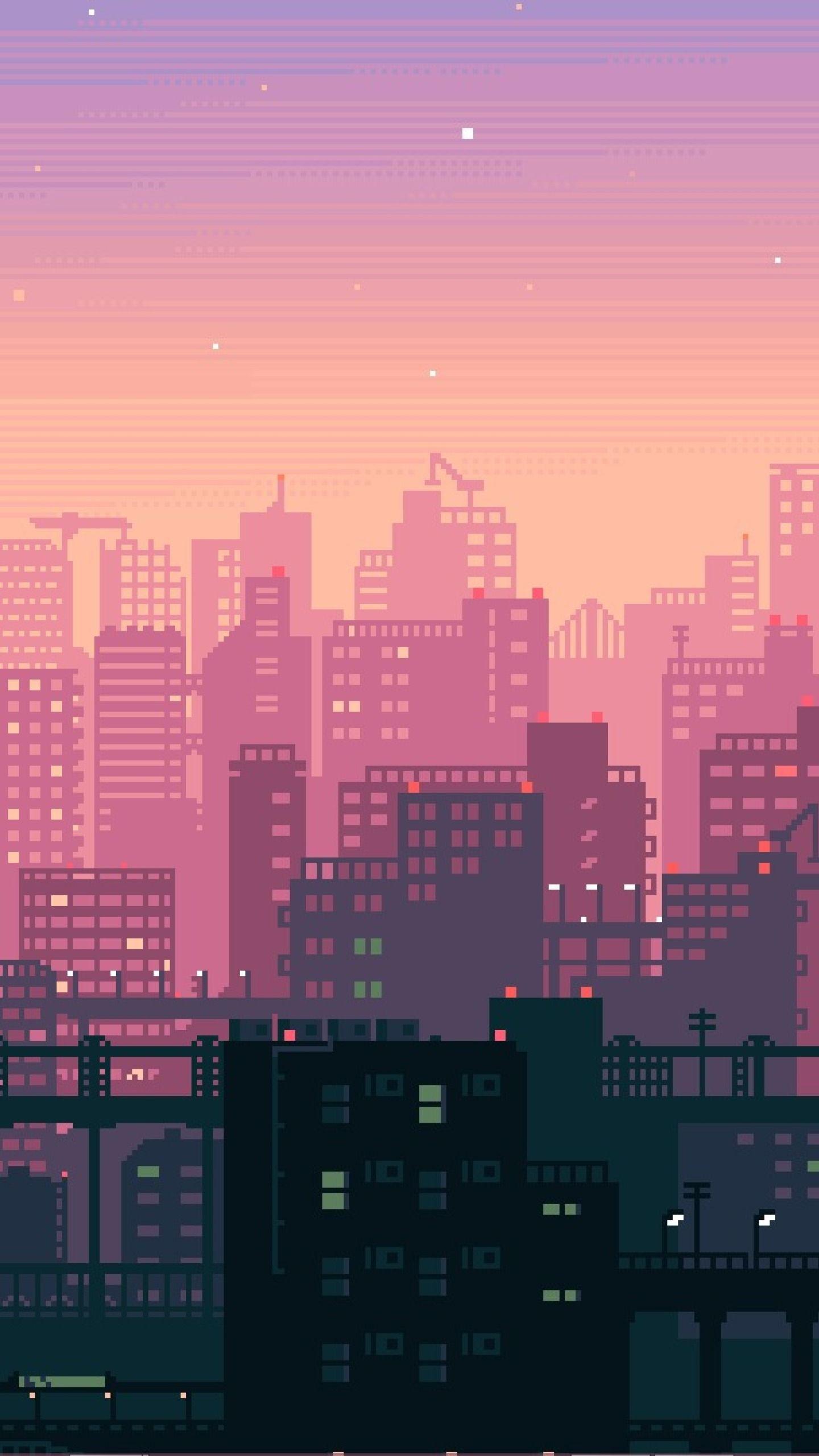 City Pixel Art Wallpapers - Top Free City Pixel Art Backgrounds ...