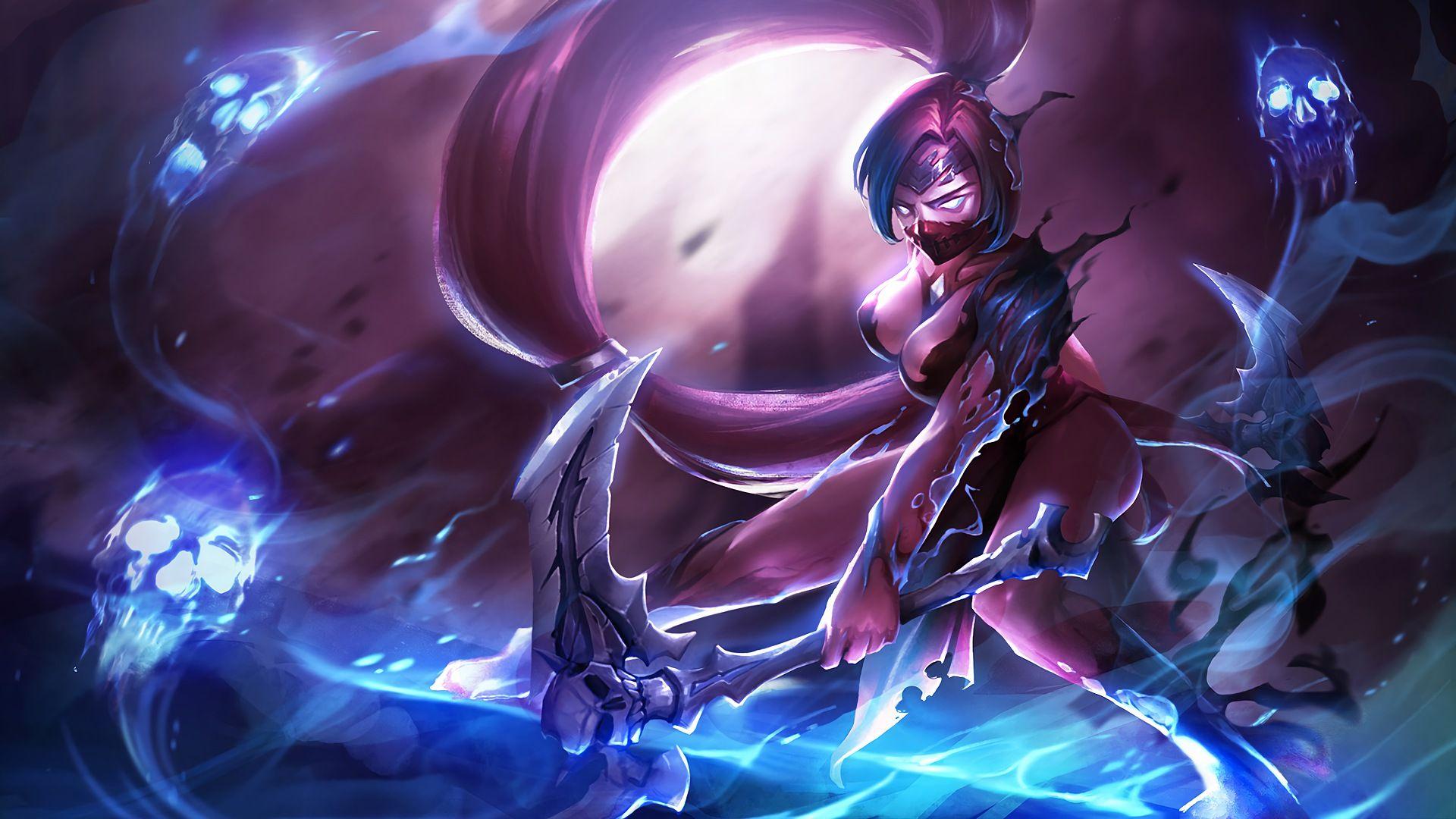 league of legends wallpaper 1920x1080 akali