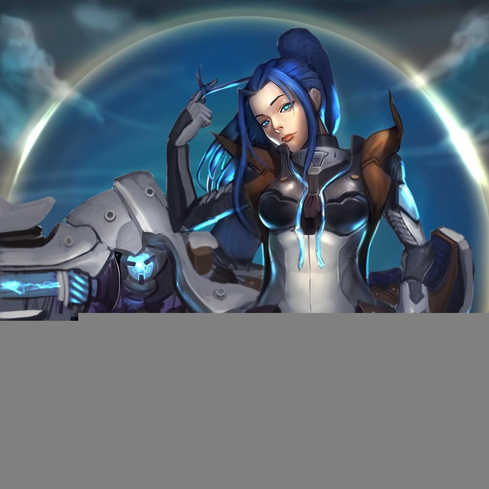 1000x1000 Pulsefire Caitlyn. Wallpaper & Fan Arts. League Of Legends