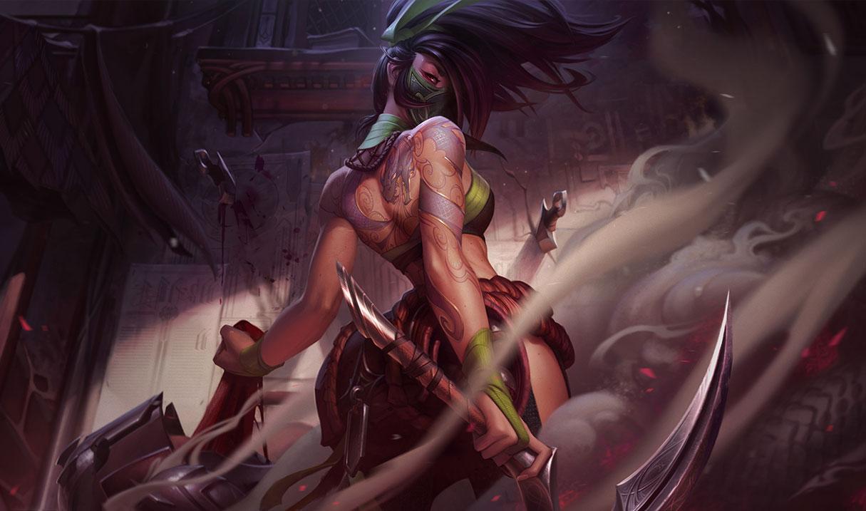 1215x717 Akali LoL Cosmetics. League Of Legends