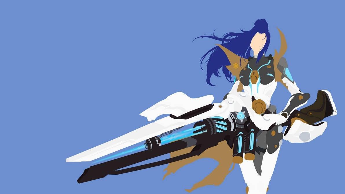 1192x670 Pulsefire Caitlyn [UHD minimalist wallpaper]: Caitlynmains