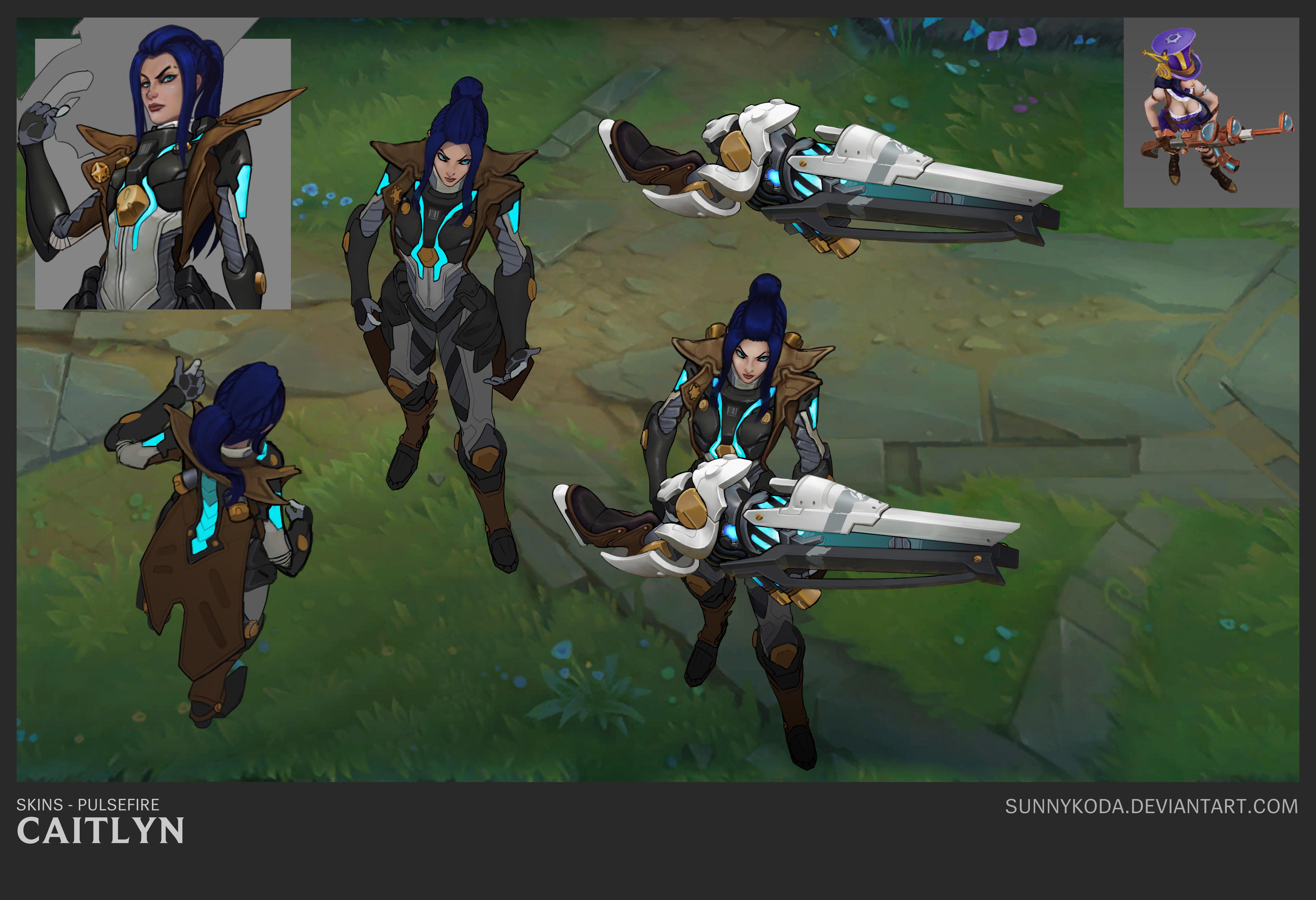 5700x3900 Lol Caitlyn Skins