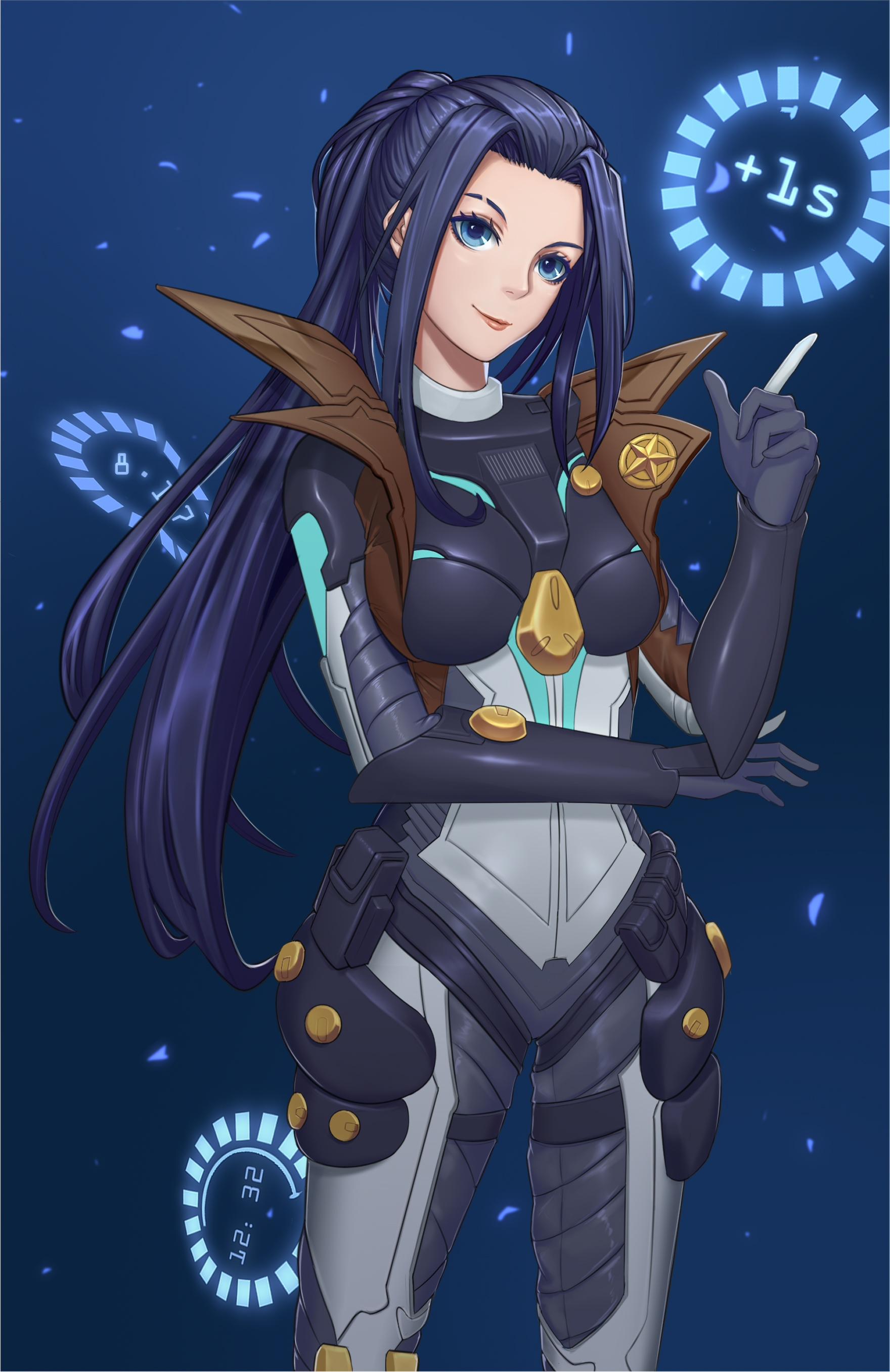 1760x2713 Caitlyn of Legends Anime Image Board