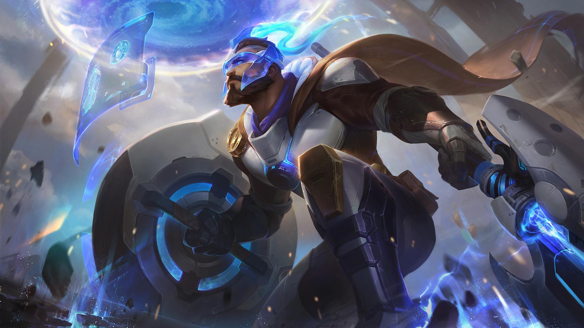 1920x1080 Pulsefire Pantheon HD Wallpaper