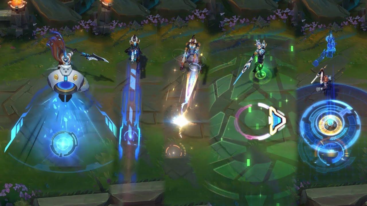 1280x720 LoL Splash Art: Pulsefire Lucian, Ekko, Fiora and Pantheon Skinners [LoL Wallpaper & Mobile ]
