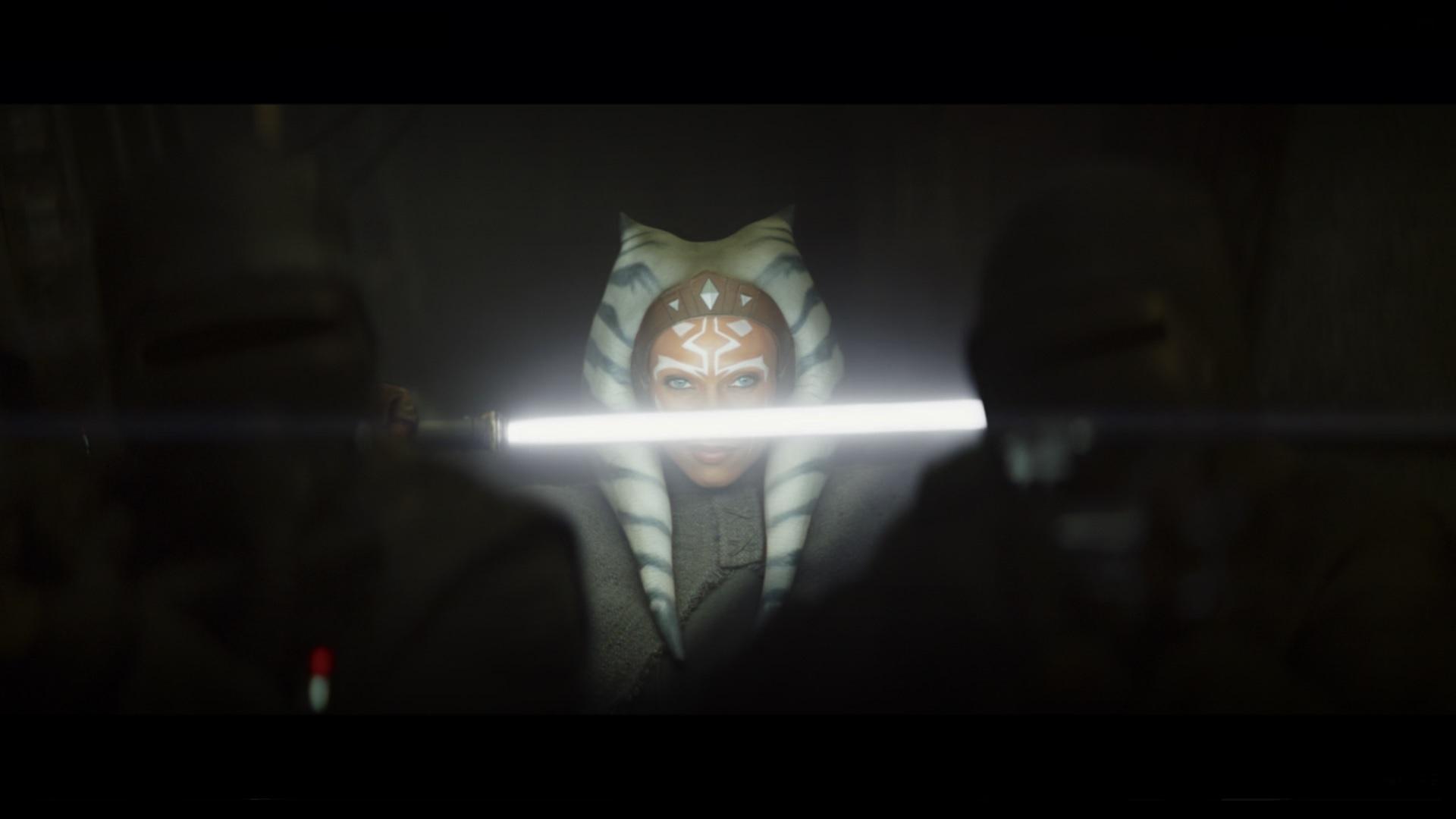 1920x1080 Ahsoka Tano The Mandalorian Rosario Dawson Star Wars Lightsaber Wallpaper:1920x1080