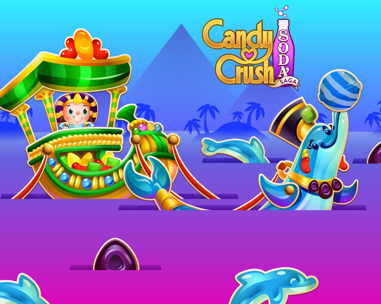 1280x1024 Candy Crush Soda Saga Art
