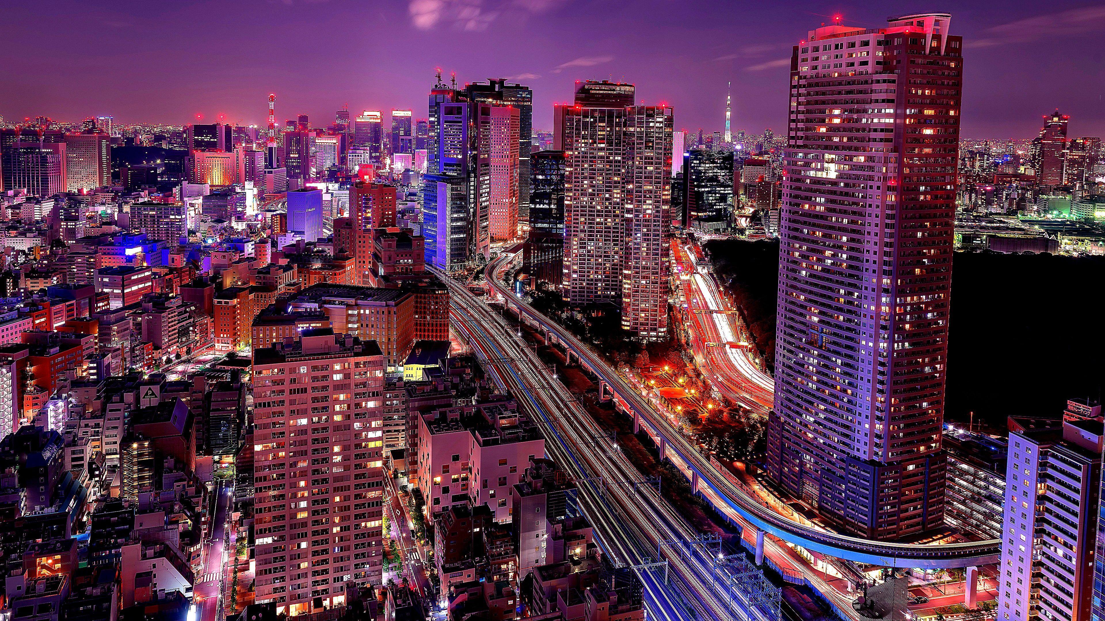 3840x2160 Tokyo Wallpaper