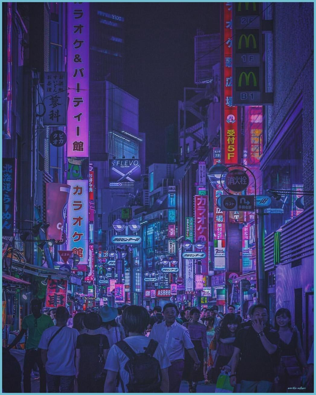 Purple Tokyo Wallpapers - Top Free Purple Tokyo Backgrounds ...