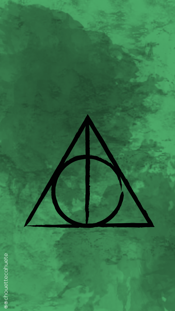 deathly hallows wallpaper iphone