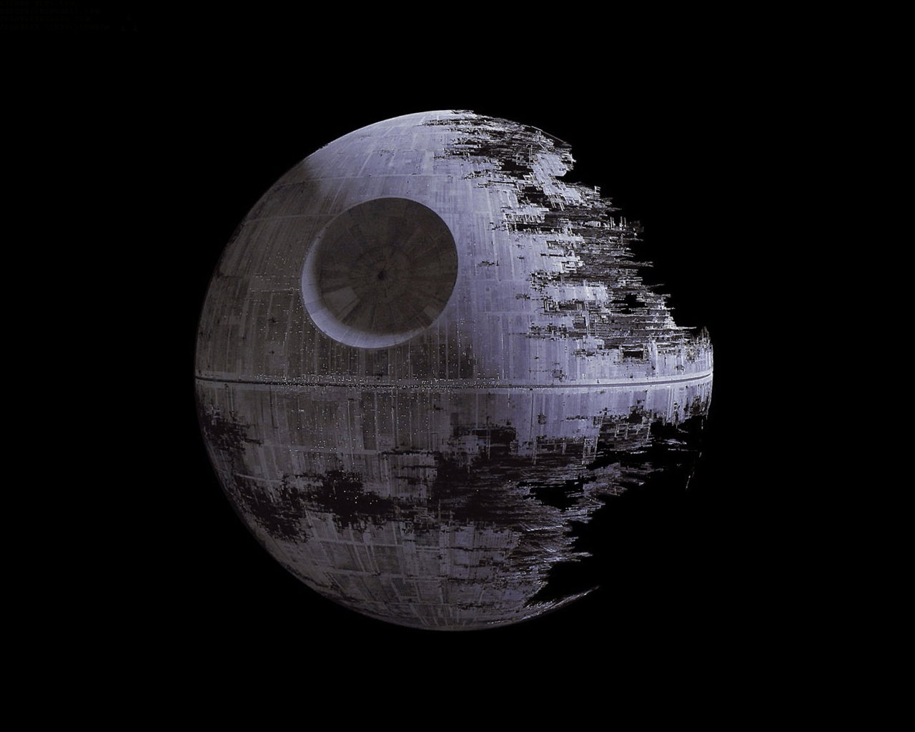 1280x1024 Death Star Wallpaper