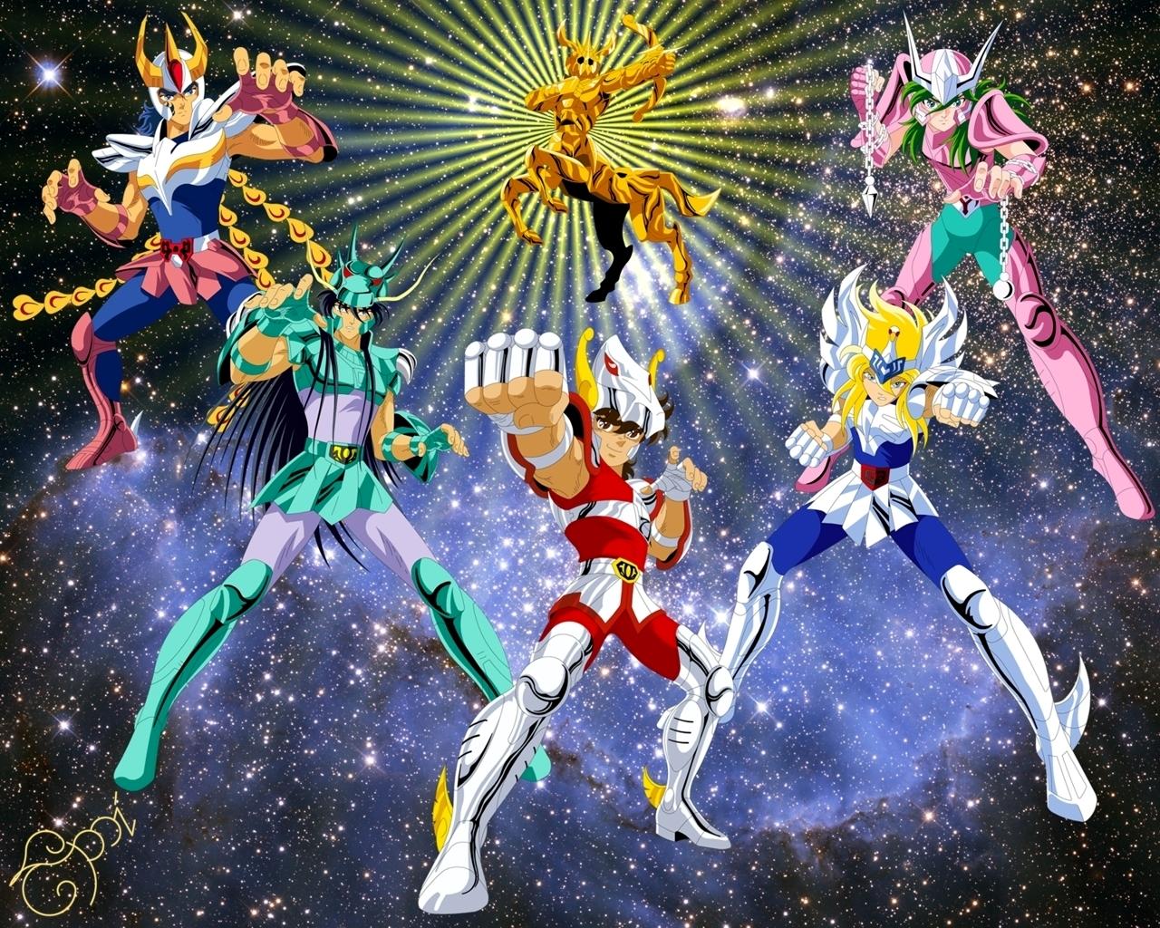 1280x1024 Saint Seiya Wallpaperx1024