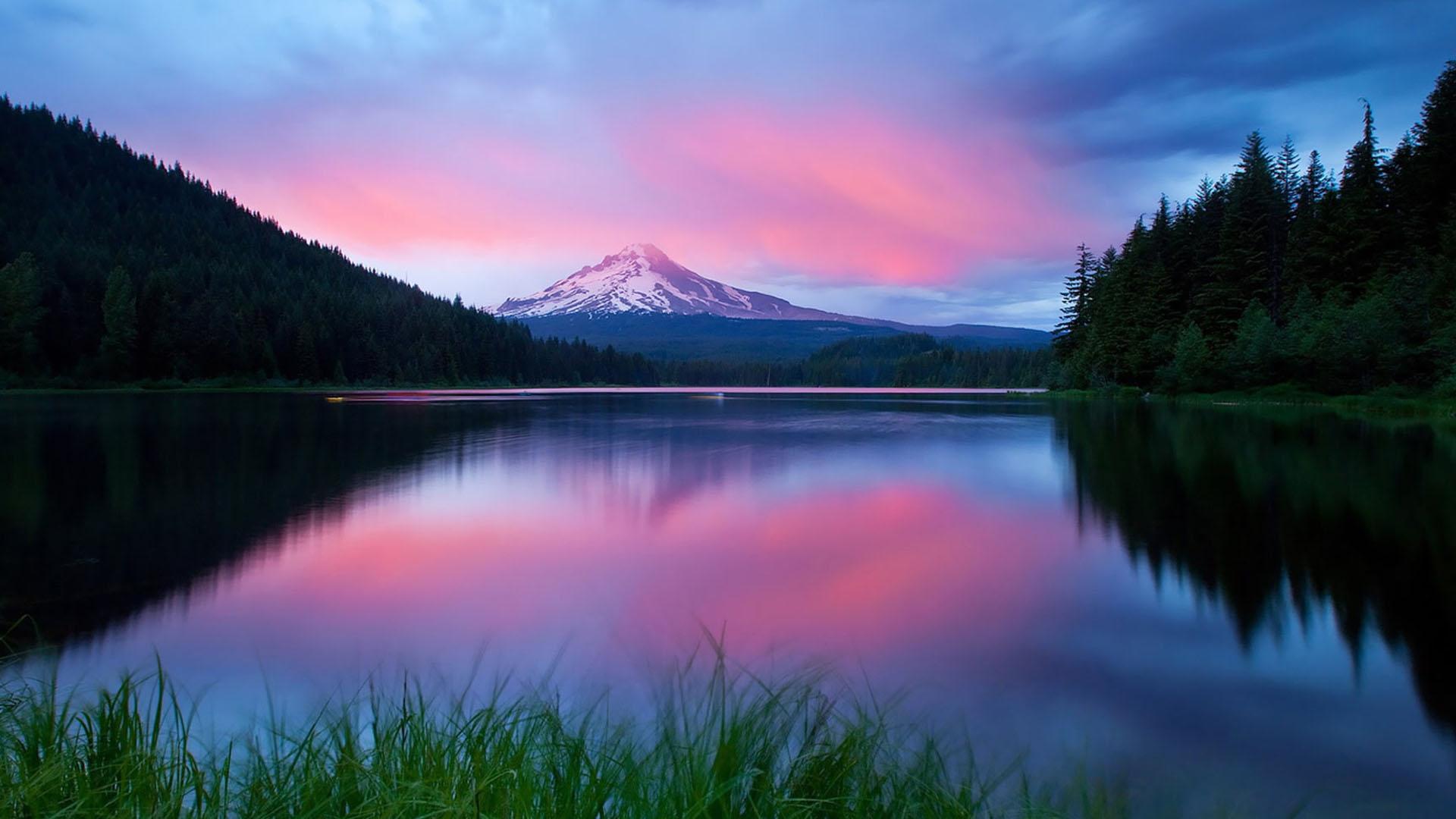 1920x1080 1080P HD Mountain Wallpaper