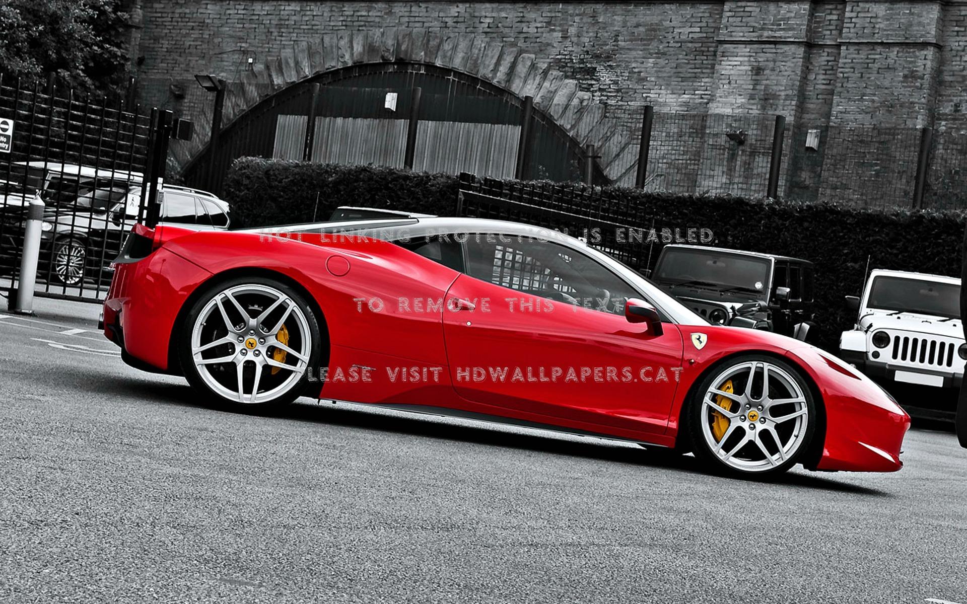 1920x1200 ferrari 458 italia cars red