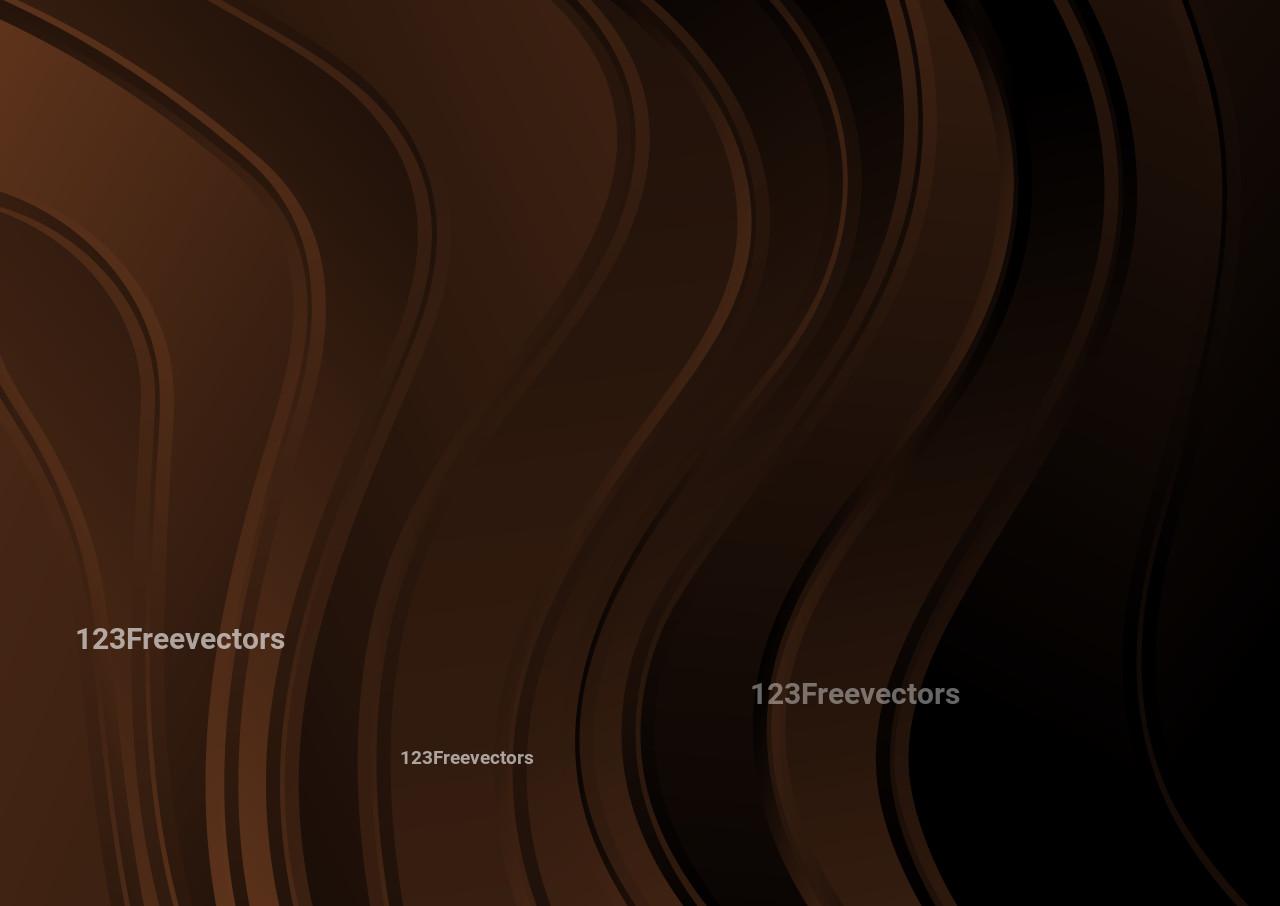 1280x906 Abstract Black and Brown Gradient Wave Background Vector Graphic
