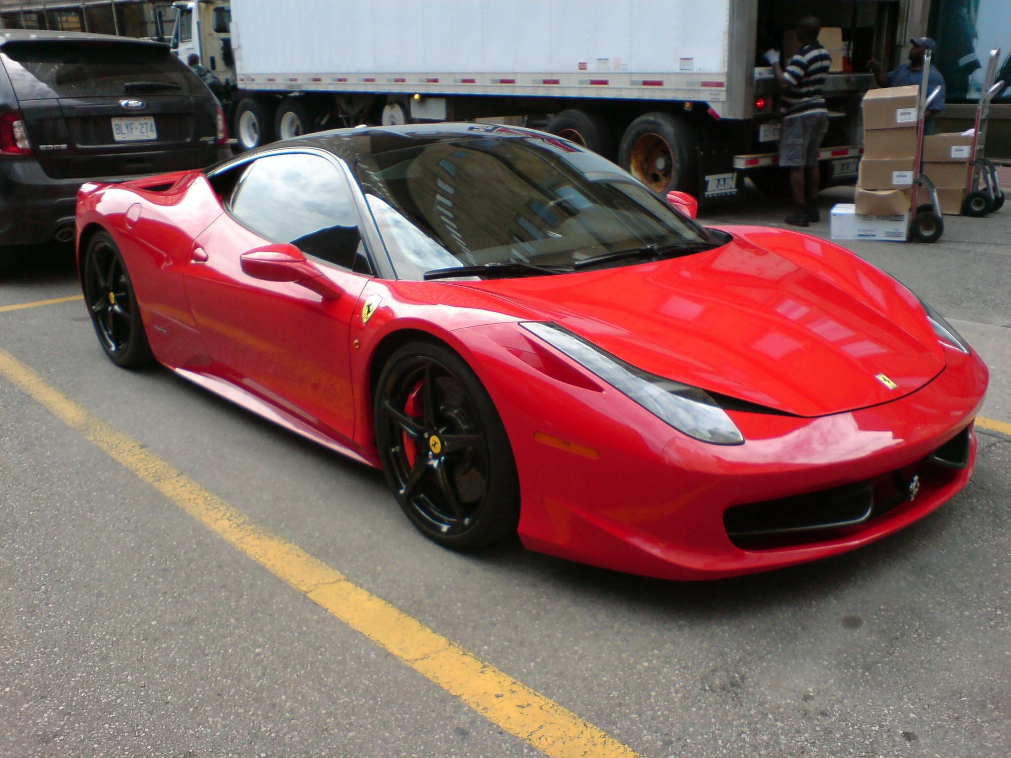 Ferrari 458 Red