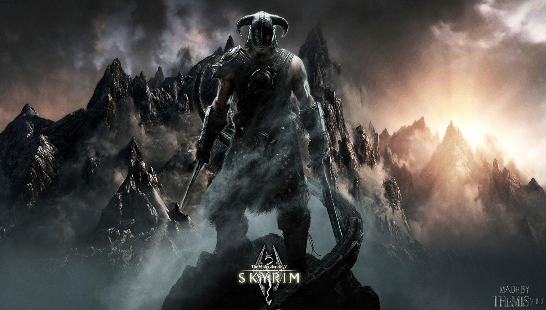1900x1080 Awesome Skyrim Wallpaper