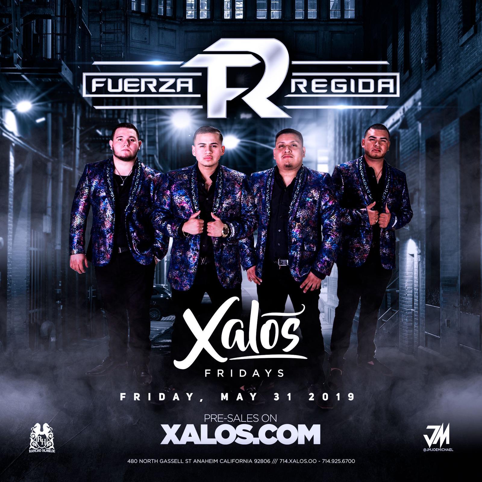 1600x1600 Tablelist. Buy Tickets and Tables to Fuerza Regida en Concierto at Xalos Event Center