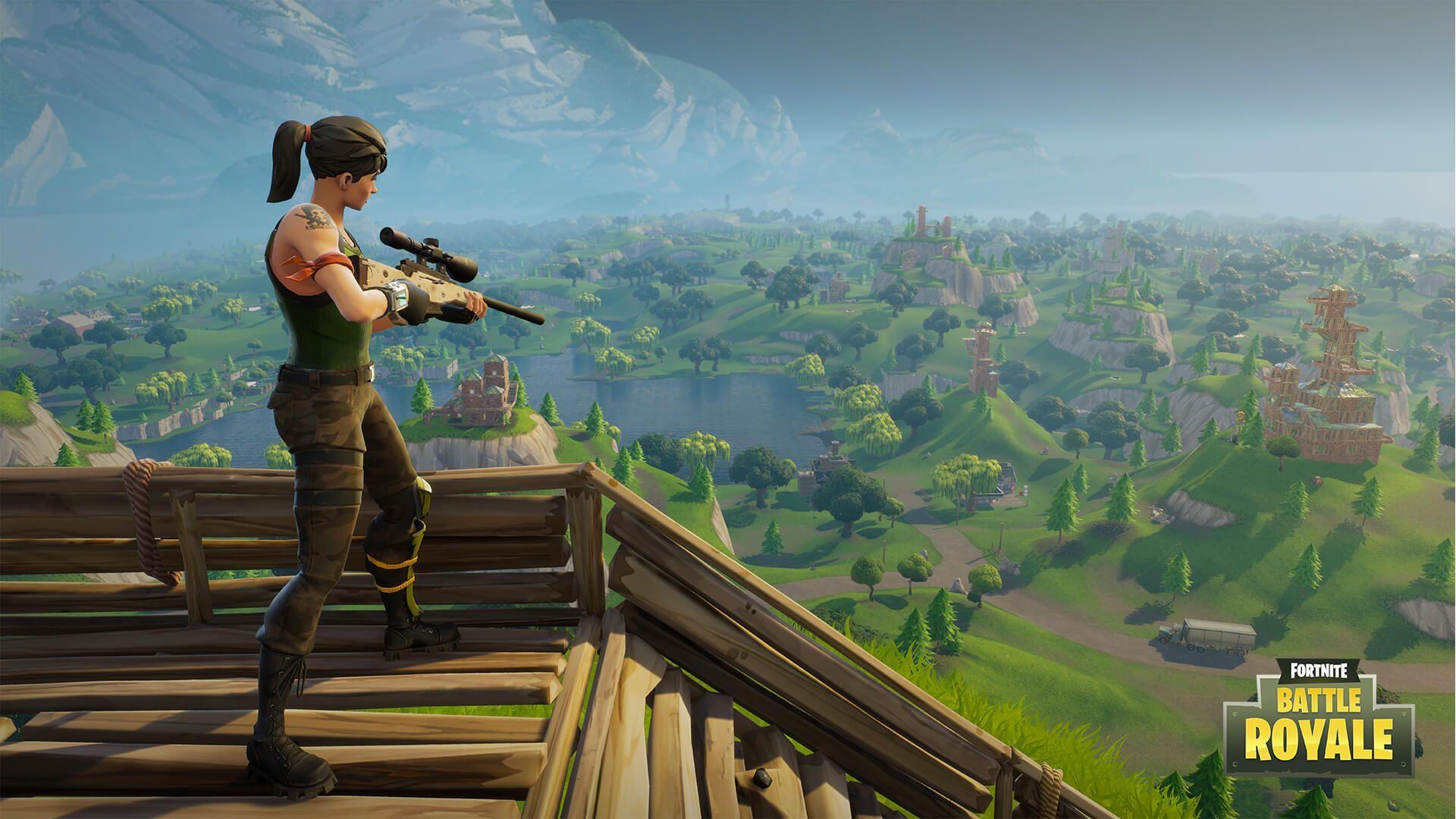 1920x1080 Fortnite Map Wallpaper