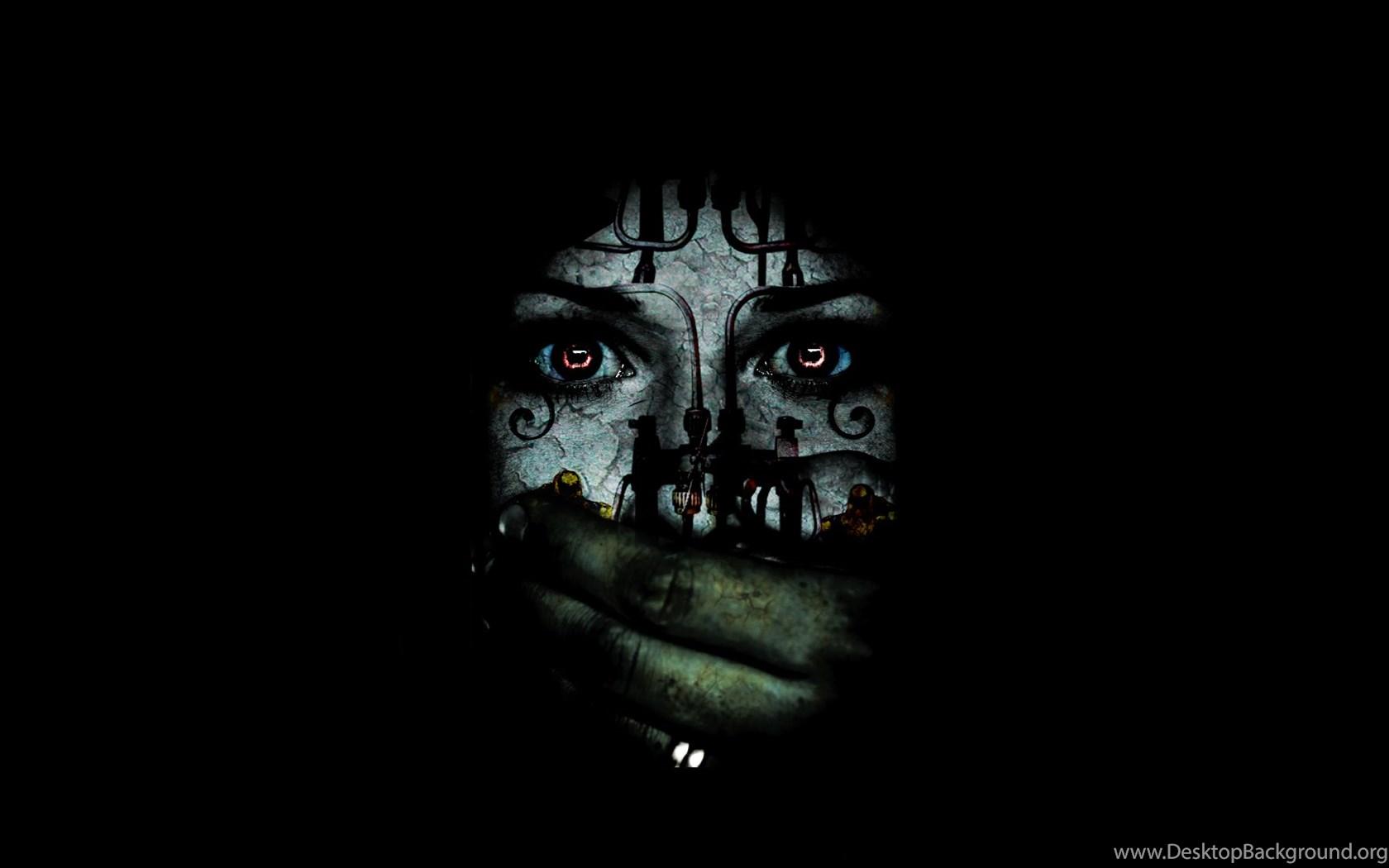 1680x1050 Wide HD Scary Wallpaper Desktop Background