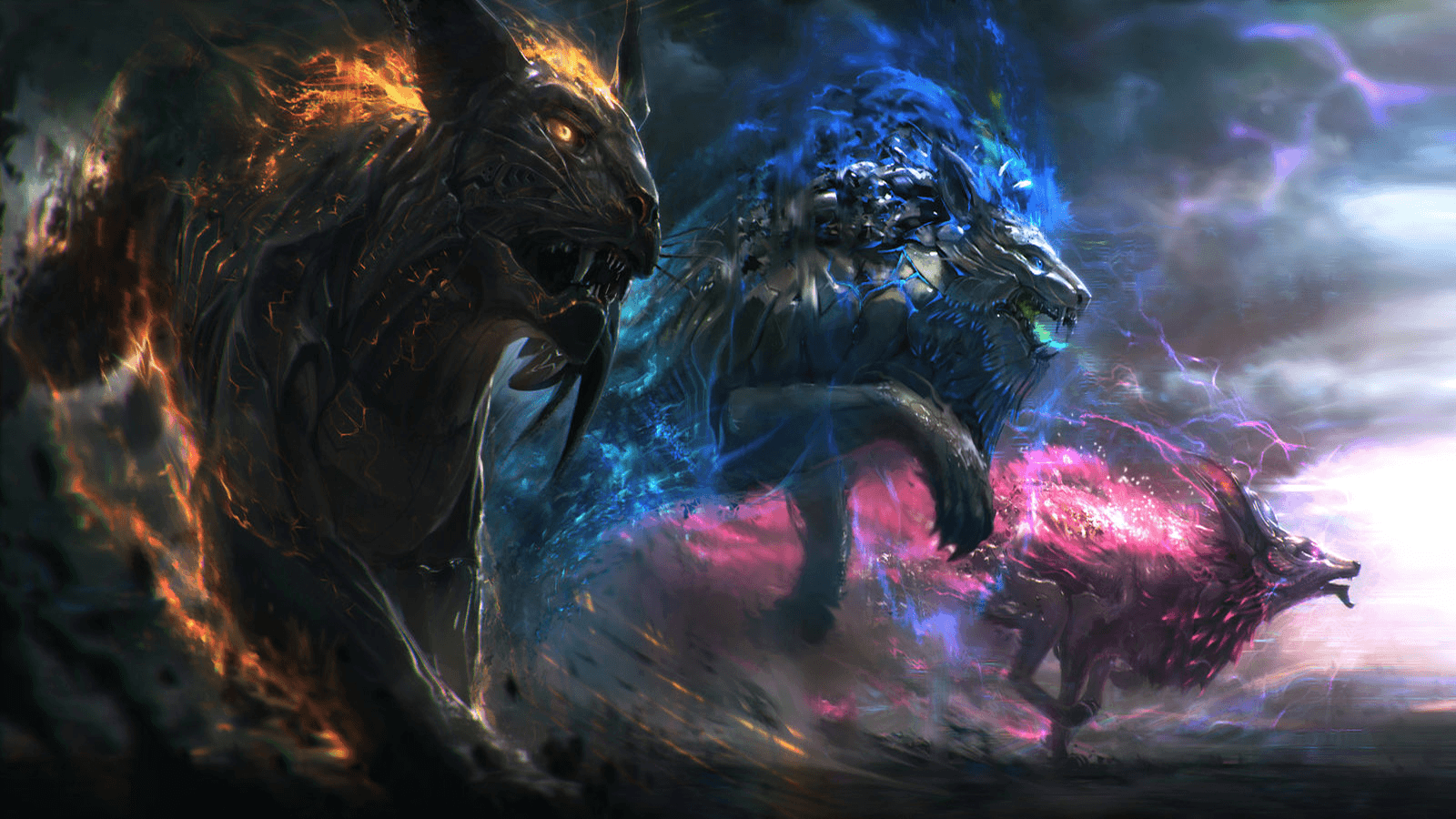 1600x900 Mythology Wallpaper