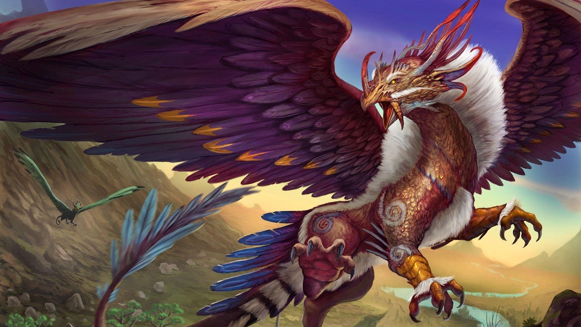 1920x1080 Mythical Creatures Wallpaper