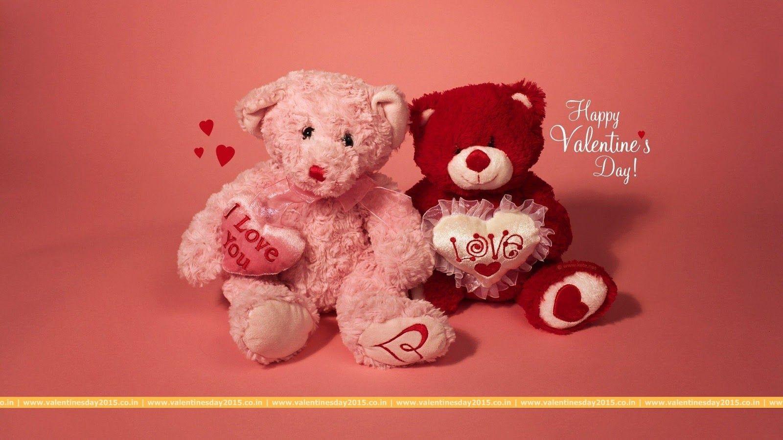 1600x900 Cute Valentine's Day Wallpaper 2015. Valentines day teddy bear, Valentines day picture, Teddy day