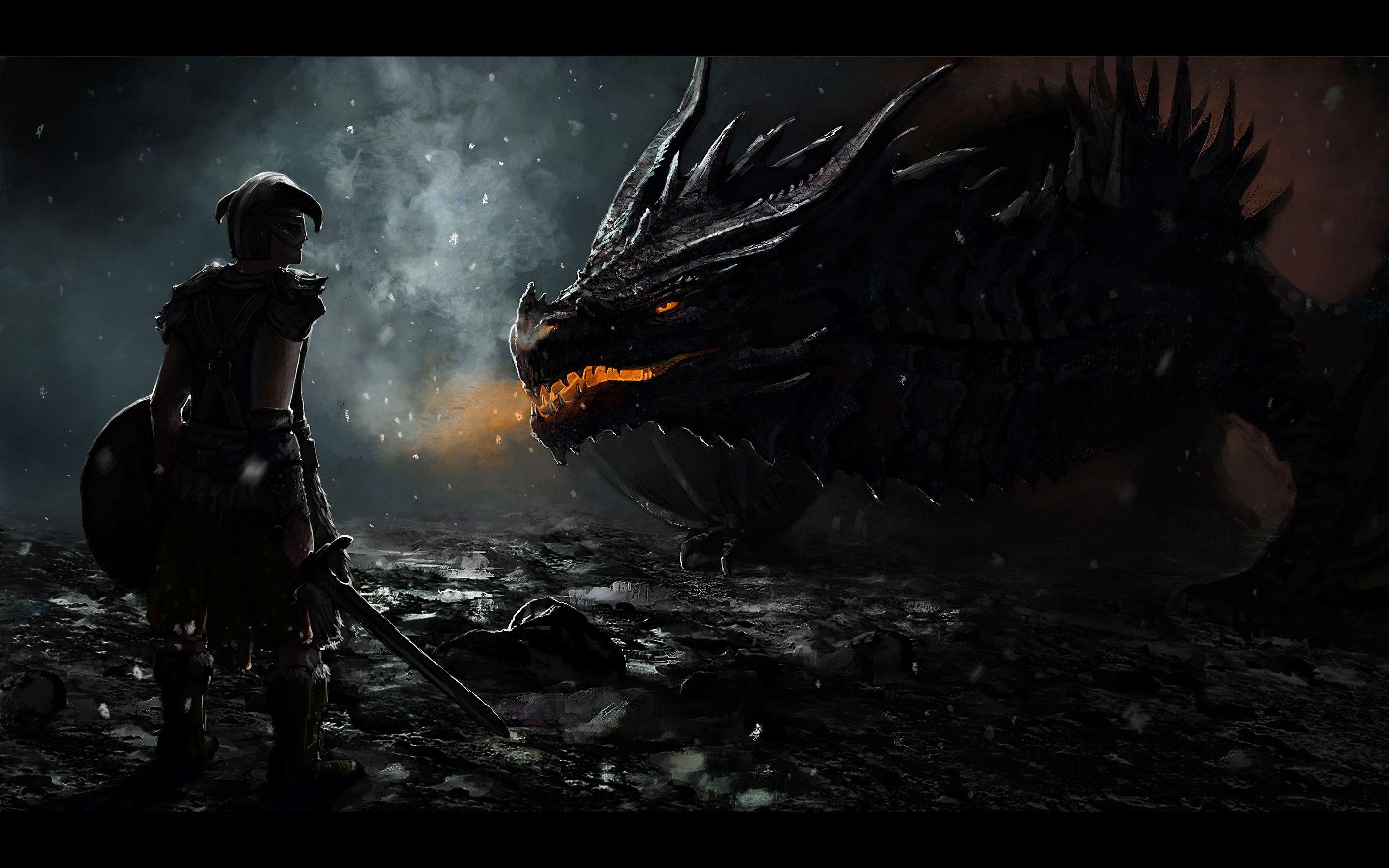 2880x1800 Skyrim Wallpaper
