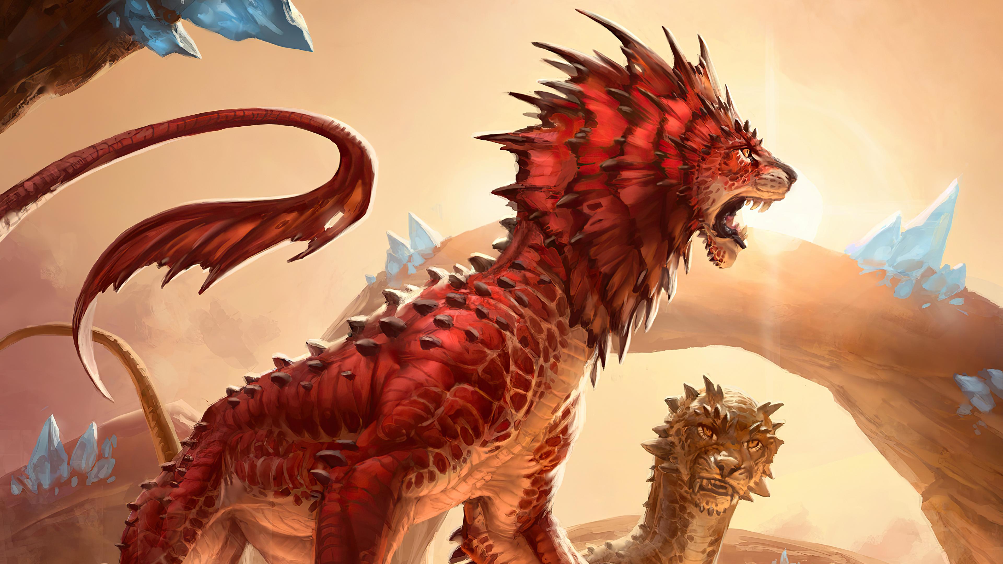 3840x2160 Regal Leosaur Dinosaur 4k, HD Artist, 4k Wallpaper, Image, Background, Photo and Picture